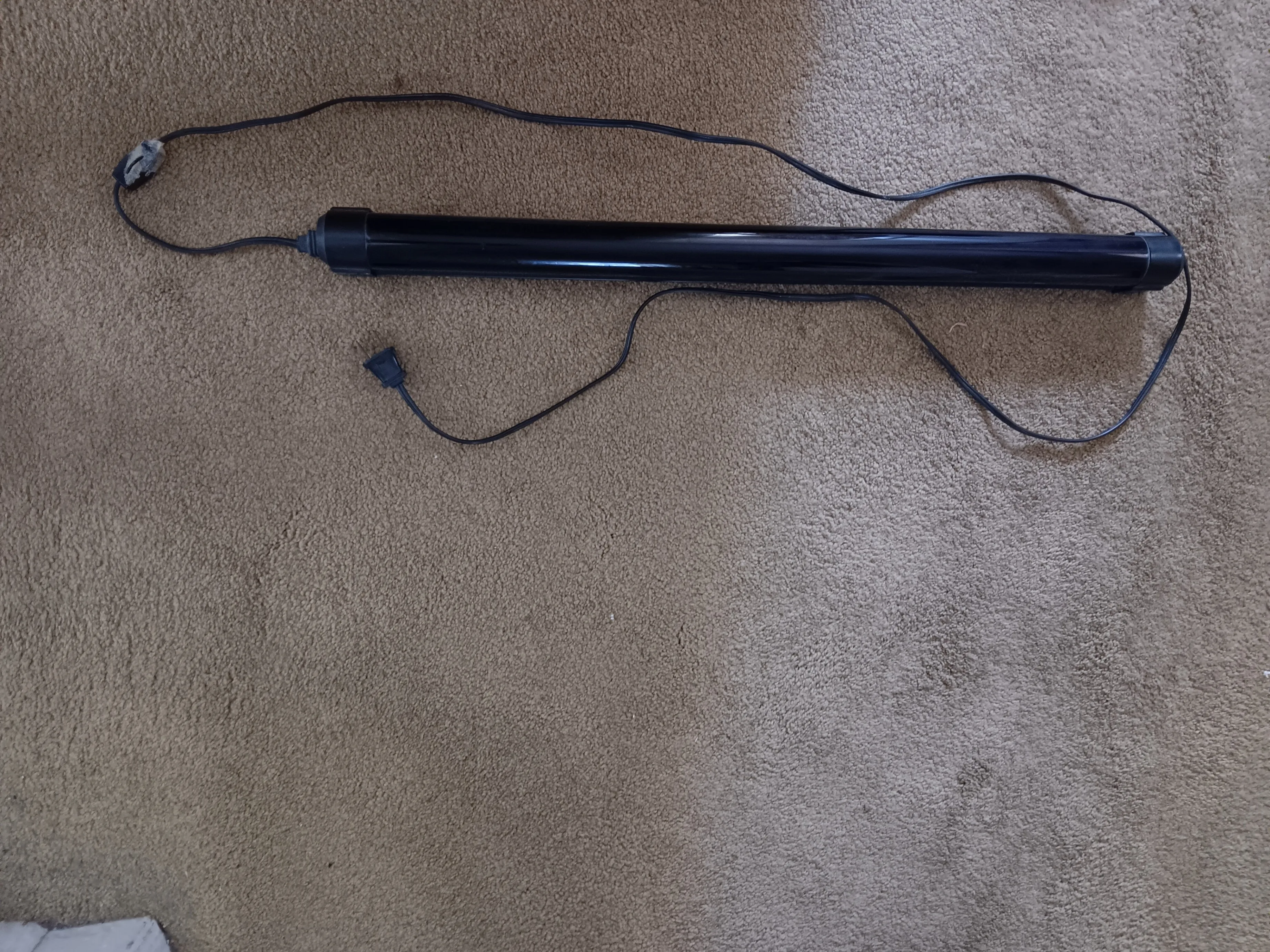 24" Black Light Fixture with bulb thumbnail