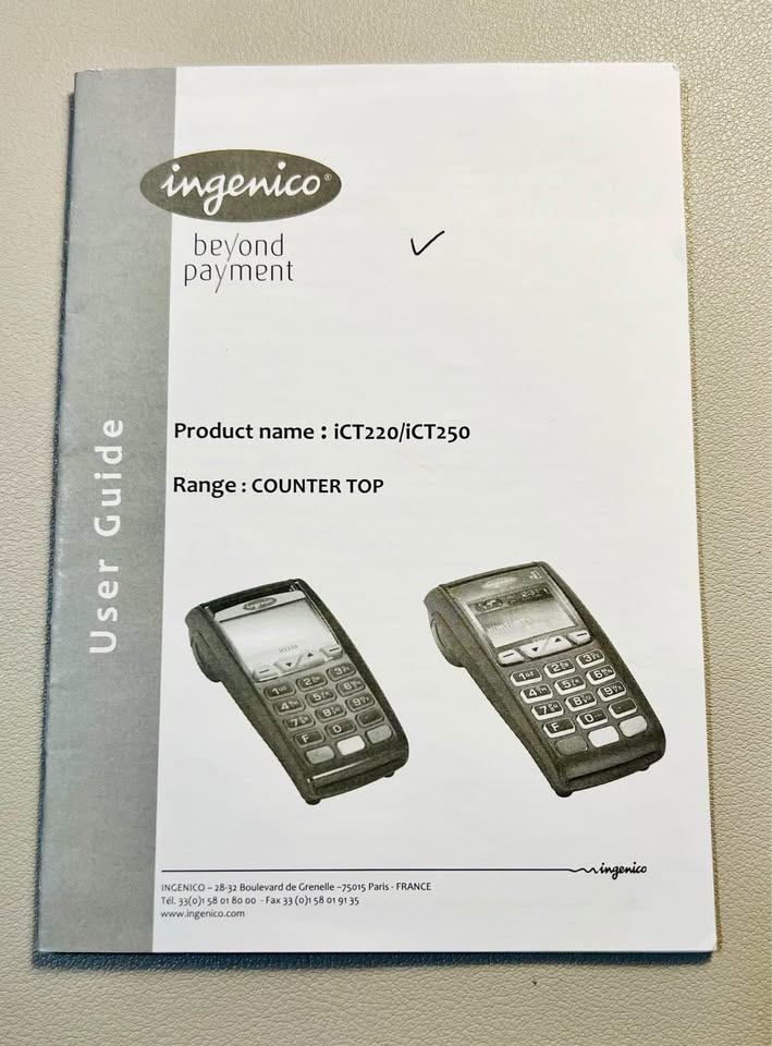 Elevon Ingenico ICT250 Payment Pin Pad - photo 2