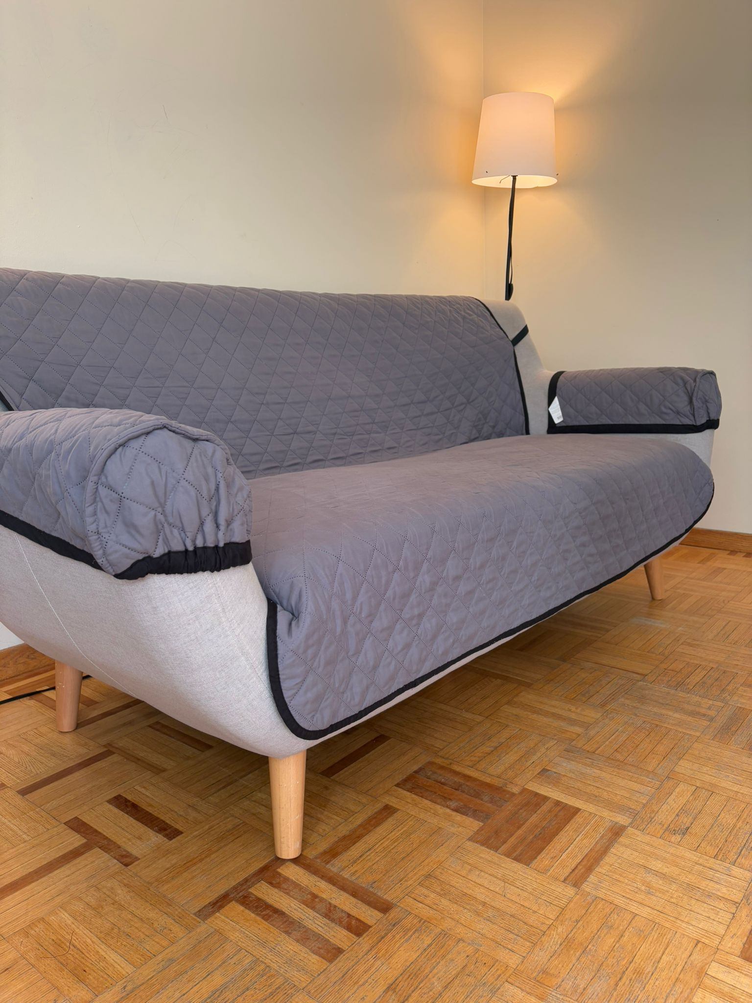 Structube HALEY Tufted Couch/Loveseat 3-seater