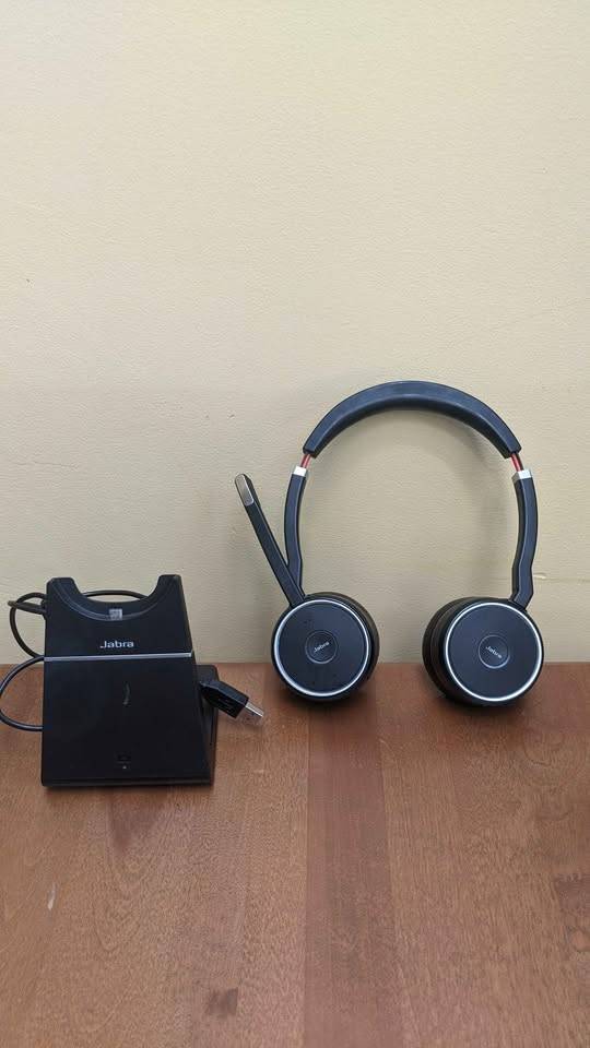 Jabra Evolve 75 Wireless Bluetooth Headphones Black HSC040W