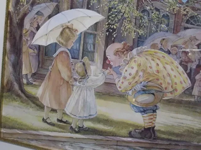 Framed Trisha Romance Print - The Perfect Gentleman image indicator(7)