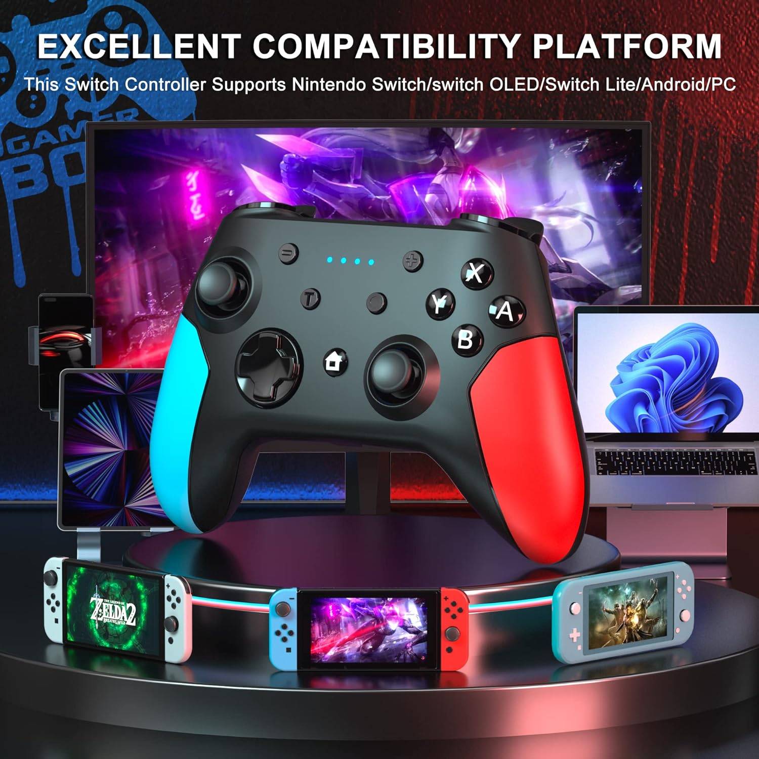 Feirsh Wireless Pro Controller: Ultimate Nintendo Switch Gaming - photo 2