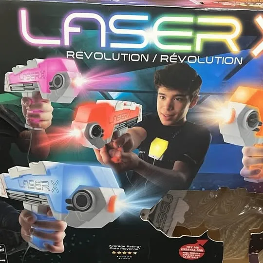 Laser x revolution laser tag game - 4 players thumbnail