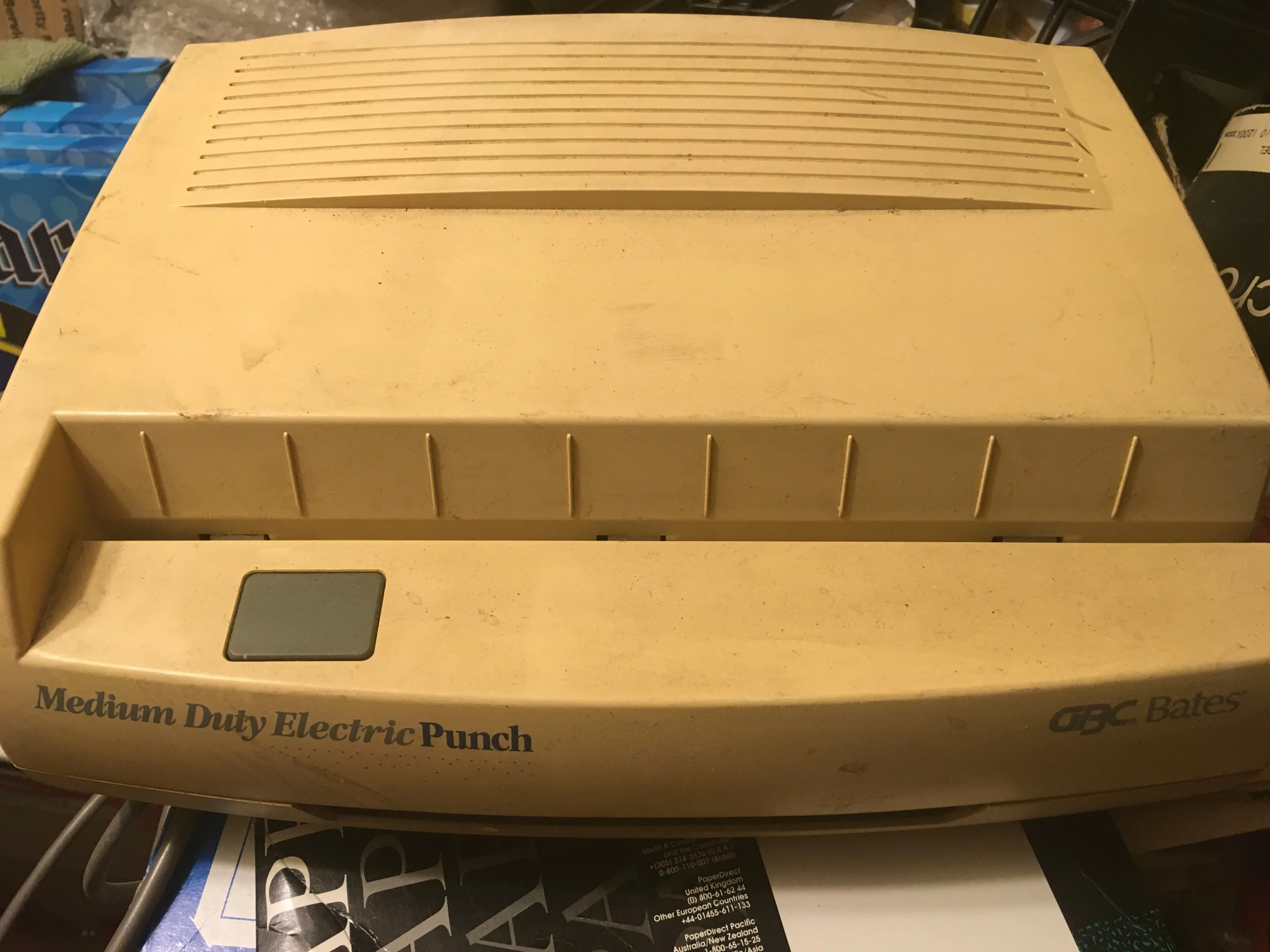 Electric Hole Punch thumbnail