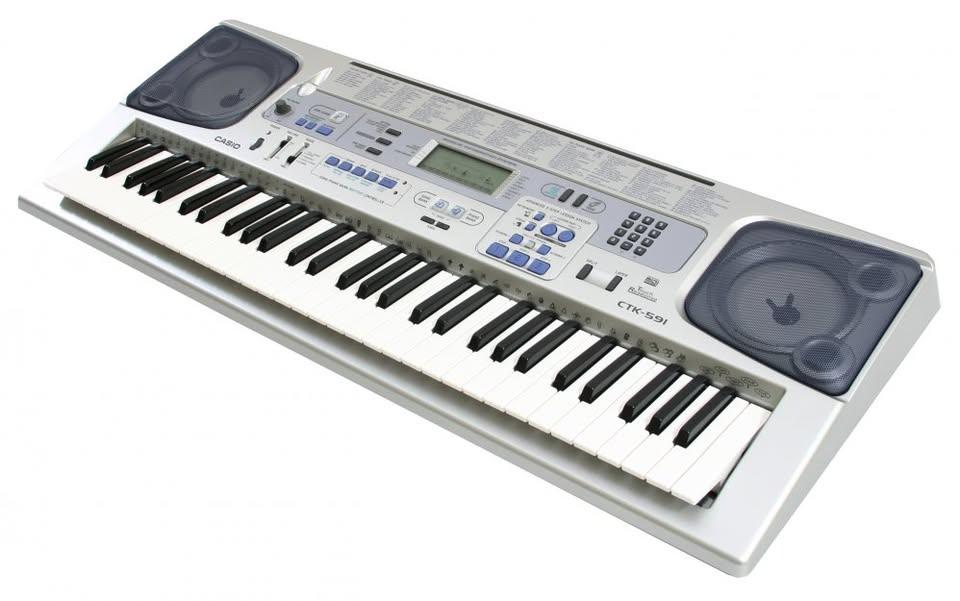 Piano Casio CTK-591 Full-Size MIDI Keyboard