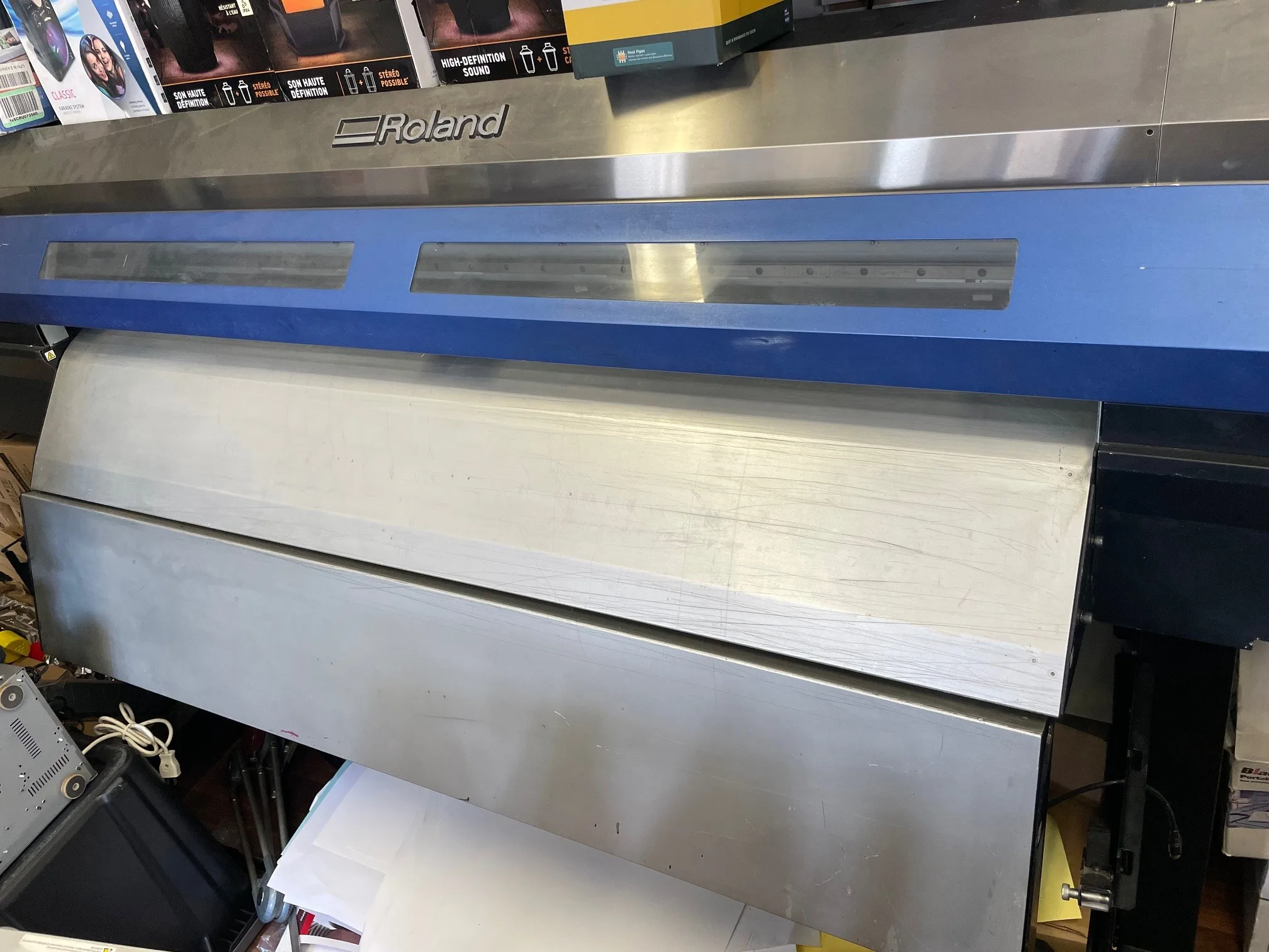 Roland SOLJET Pro III XC-540 – 54″ Eco-Solvent Printer/Cutte image indicator(4)