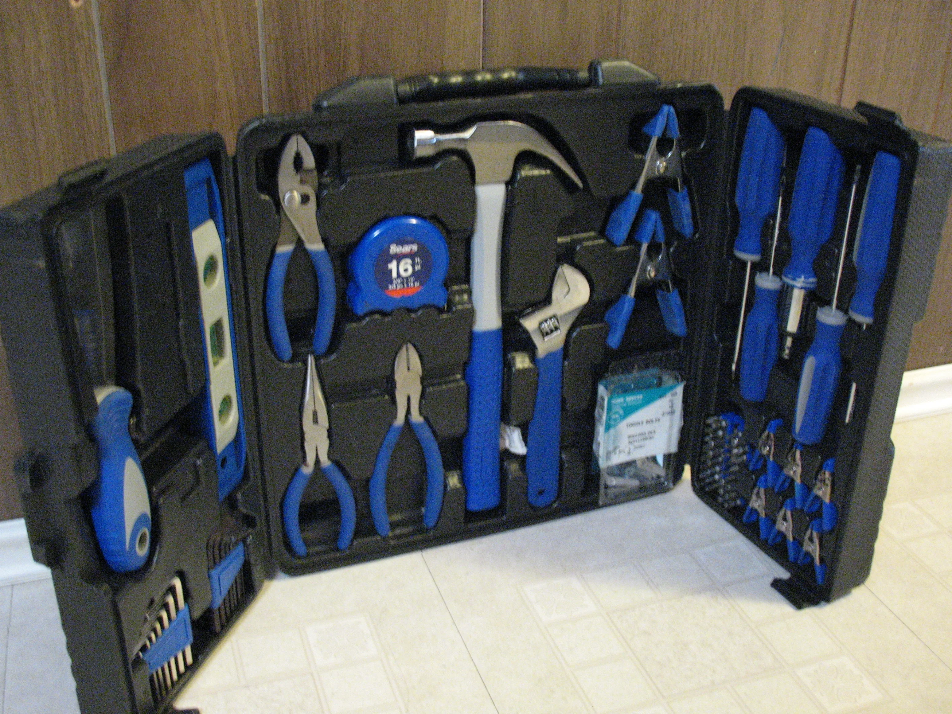 Home Repair Tool Kit with Storage Case, 80 Pieces image indicator(10)