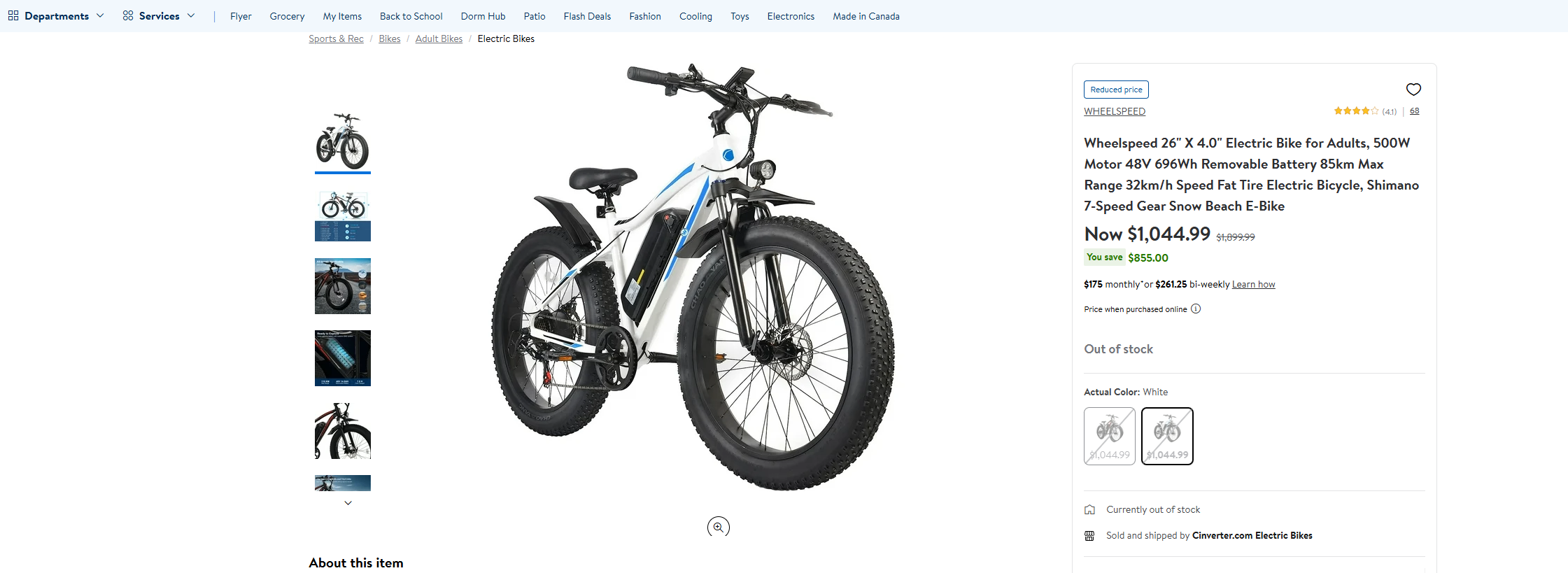 ⚡ Wheelspeed Electric Bike 500W – Like New ⚡ - photo 4