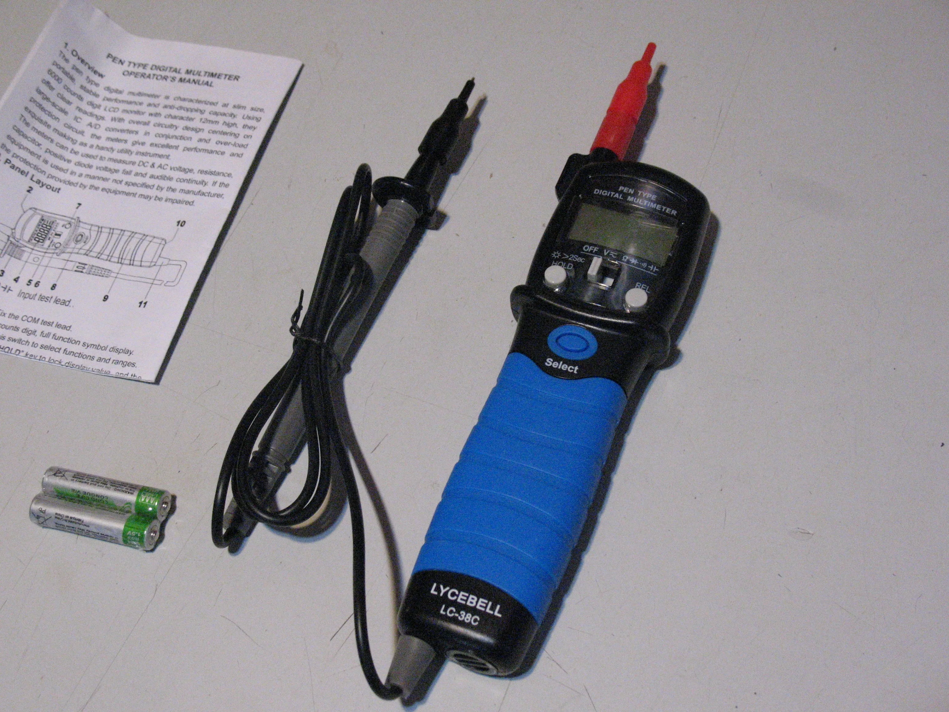 Voltage Tester and Digital Multimeter, BRAND NEW image indicator(4)