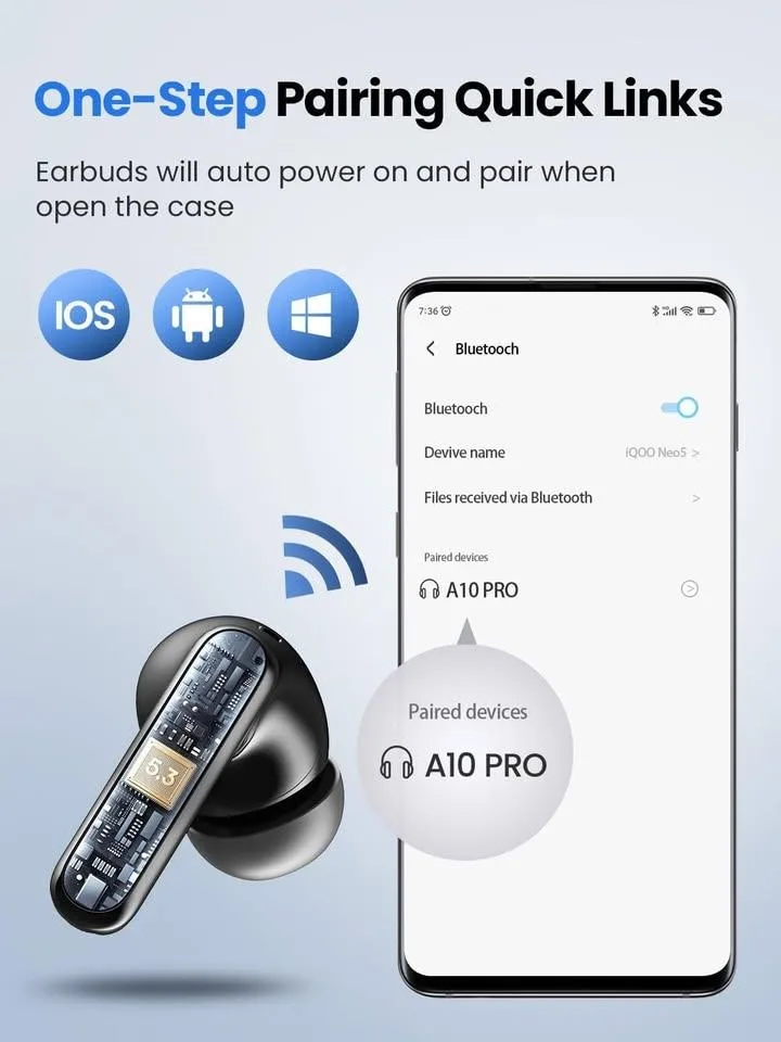 Wireless Earbuds image indicator(3)