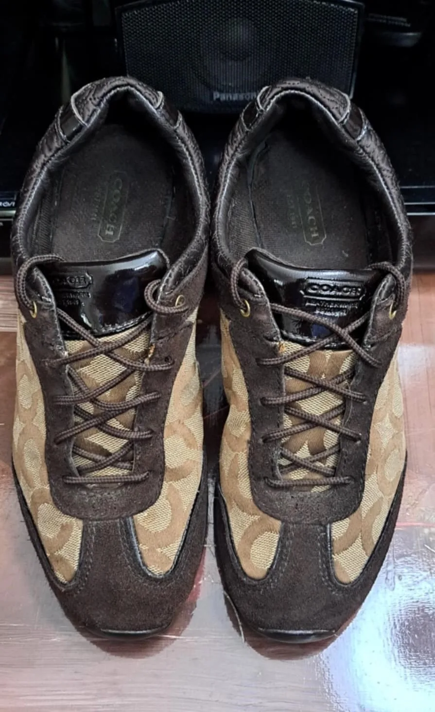 Authentic Coach Monogram Genuine Leather Sneaker image indicator(3)