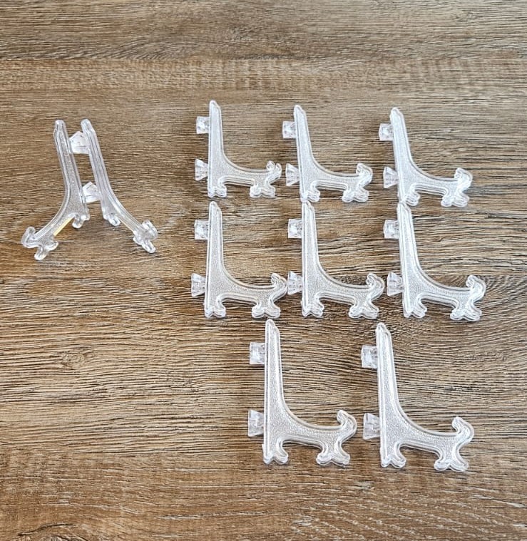 9 Plastic Display Easel - 8.5cm - DONATION