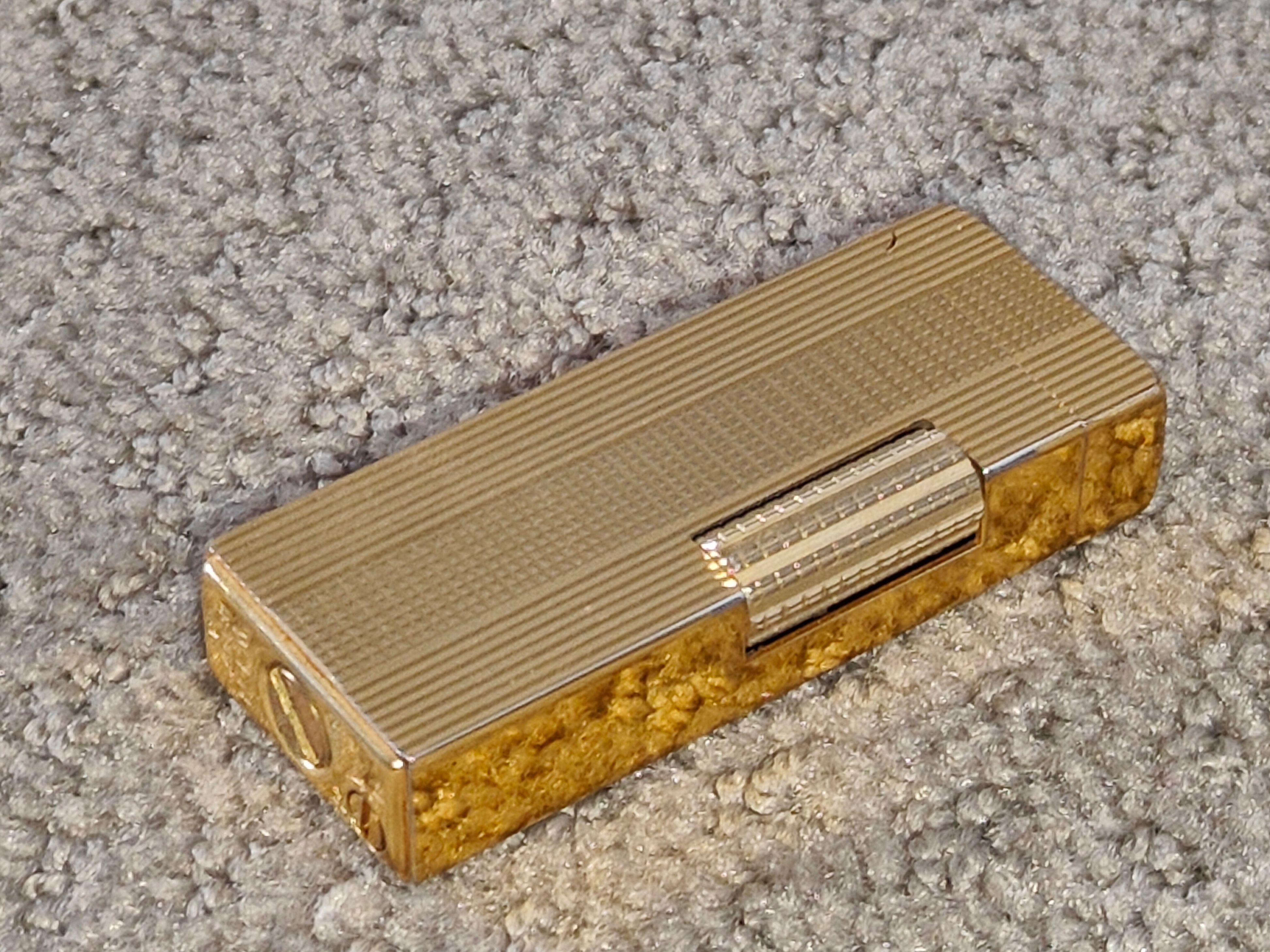 Vintage WIN Deluxe G2000 Gas Lighter with Original Box / Pouch - photo 2