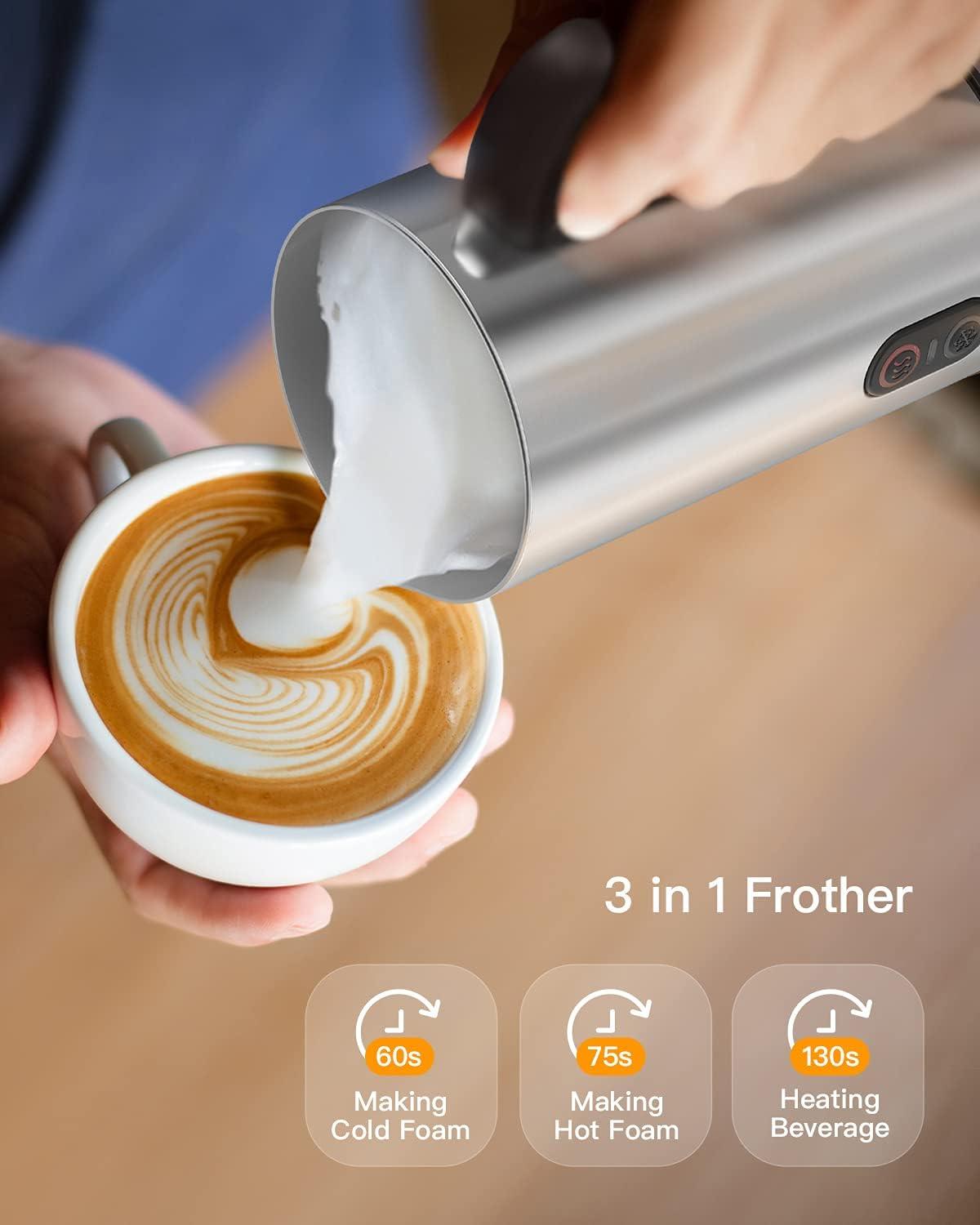 Coffee maker with milk frother - Excellent condition! - photo 3