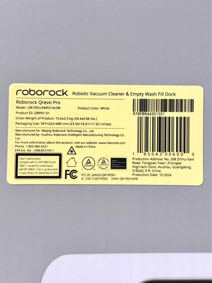 Roborock Qrevo Pro Robot Vacuum - photo 3