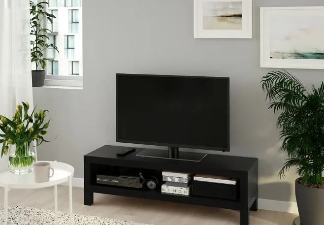 IKEA LACK Tv bench  black-brown, 120x35x36 cm