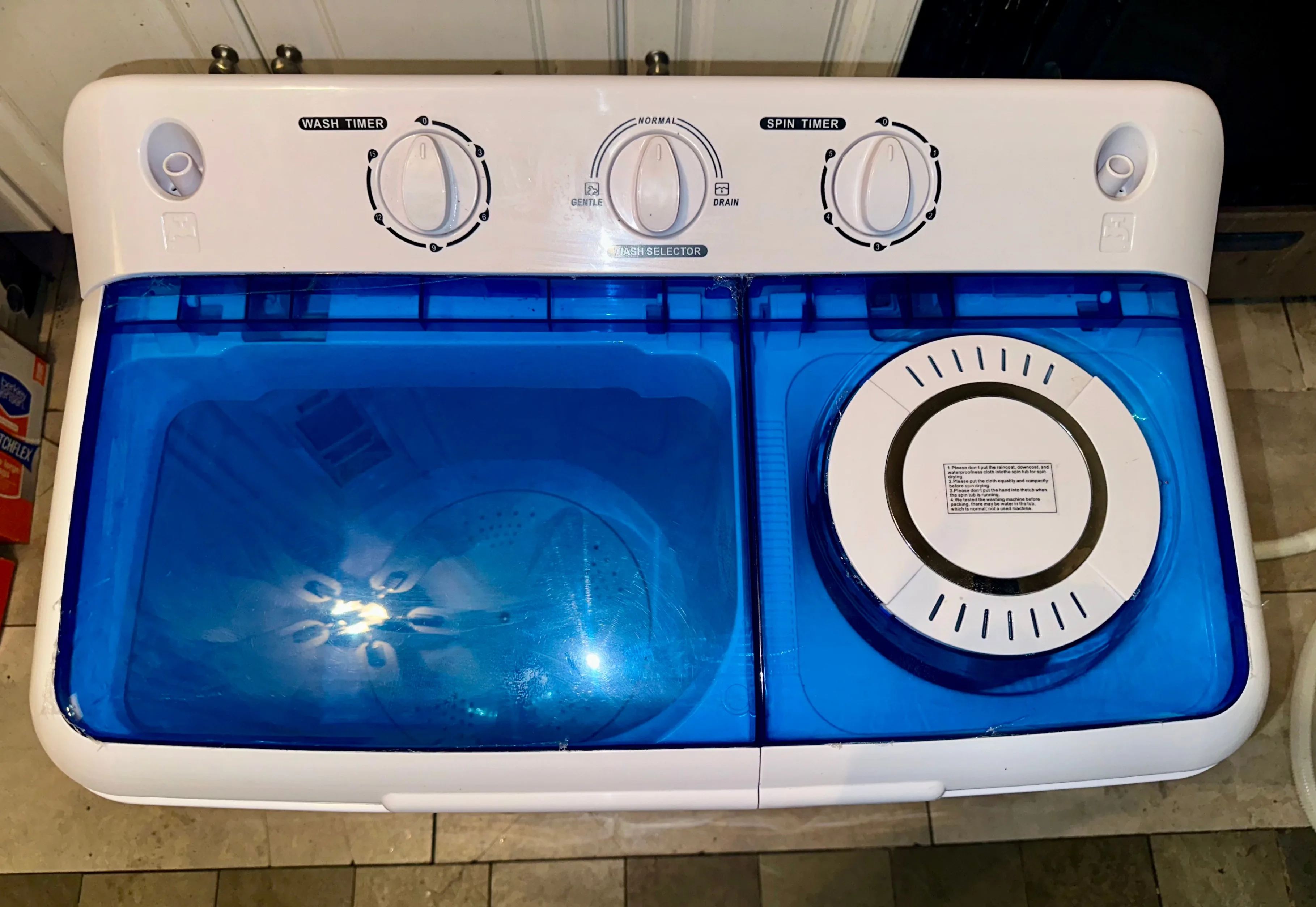 Auertech Twin Tub Portable Washing Machine + Spinner
