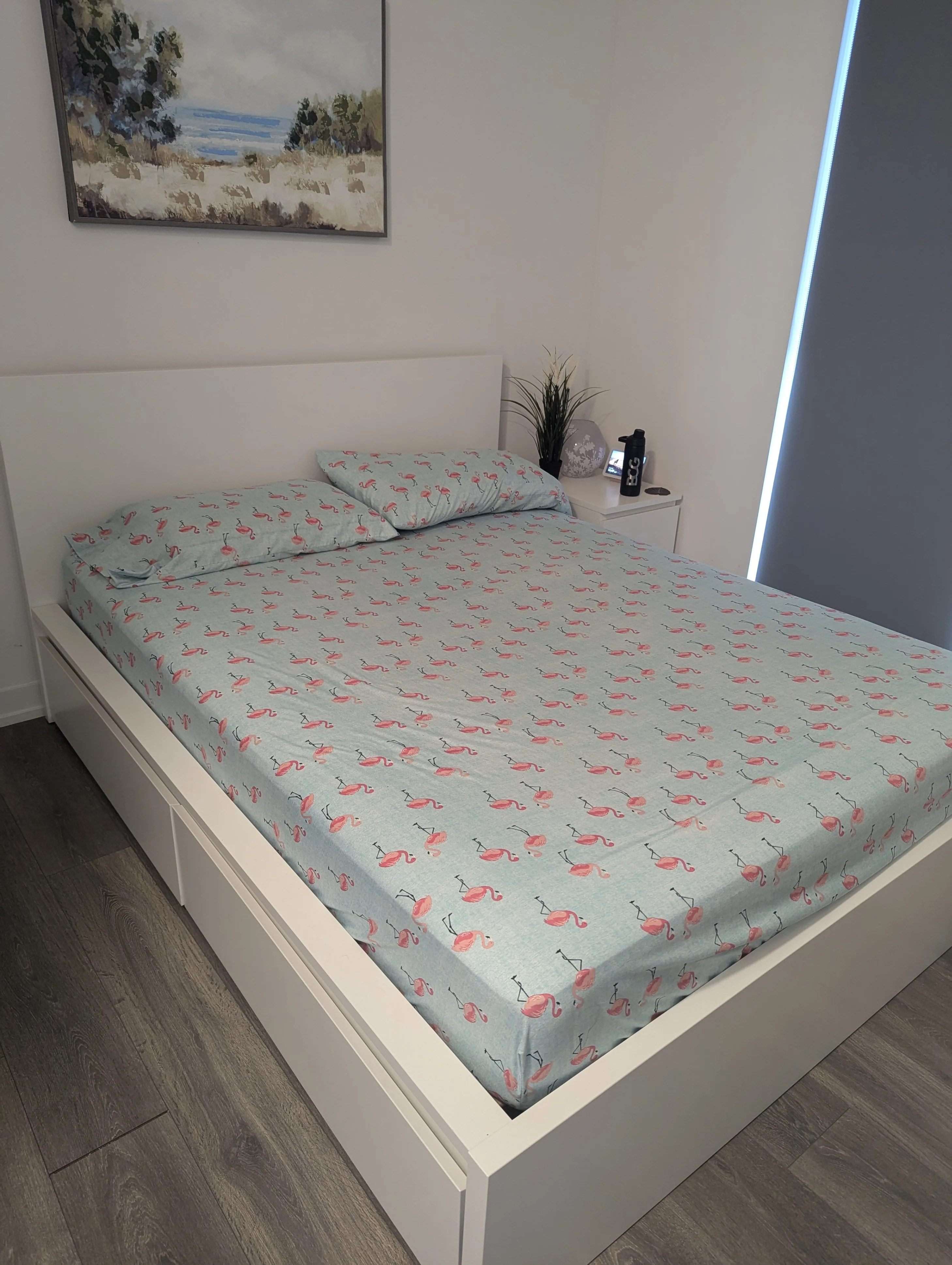 IKEA Bed Frame with headboard thumbnail