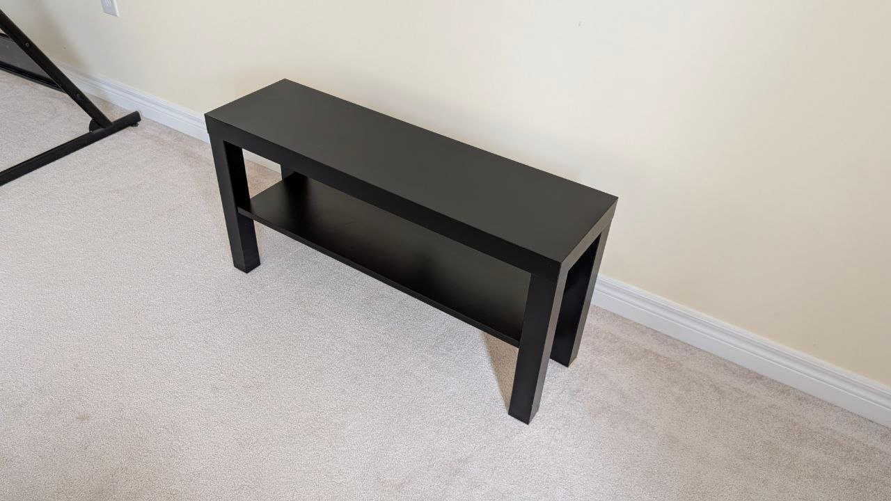 IKEA TV bench, black - photo 3