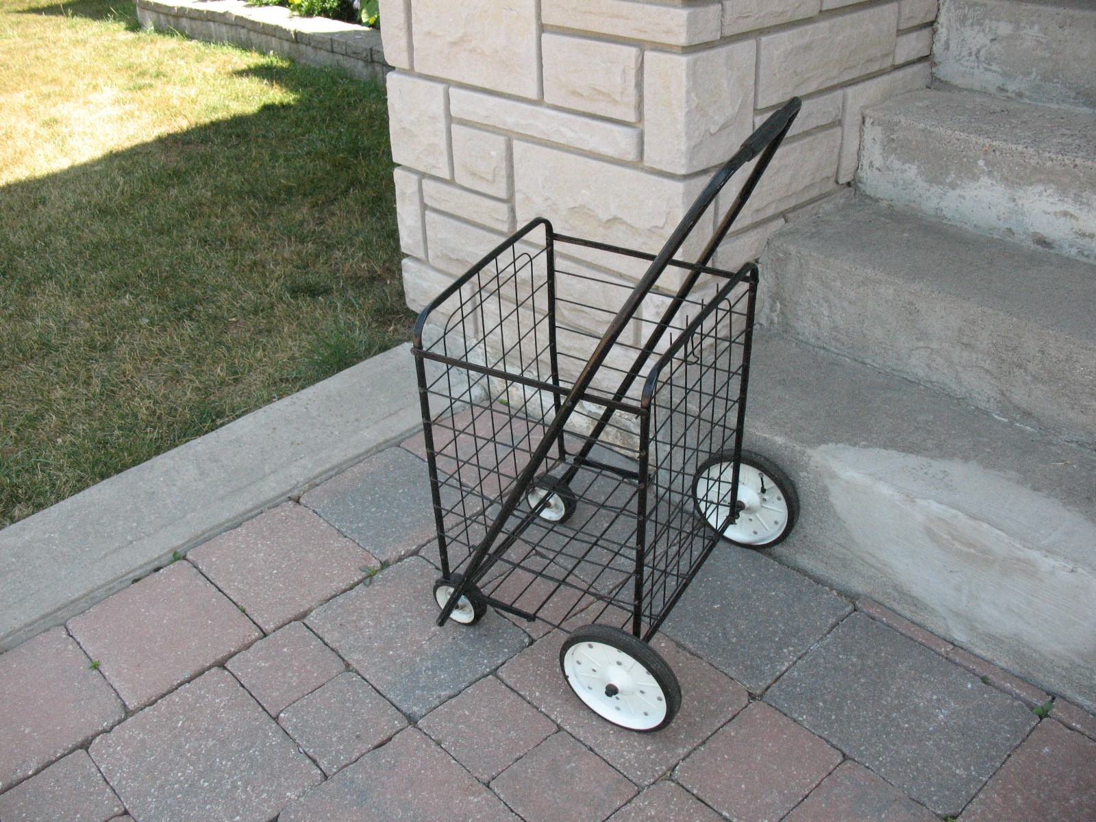 Large Folding Shopping Cart - photo 3