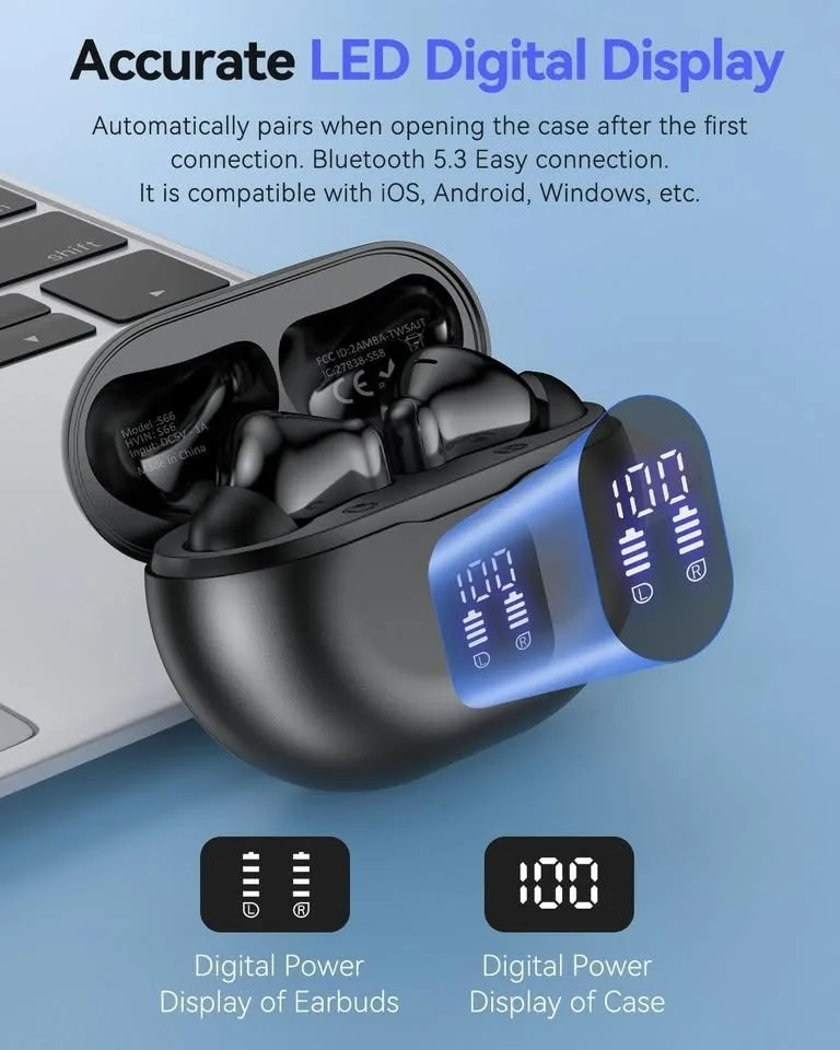Wireless Earbuds image indicator(6)