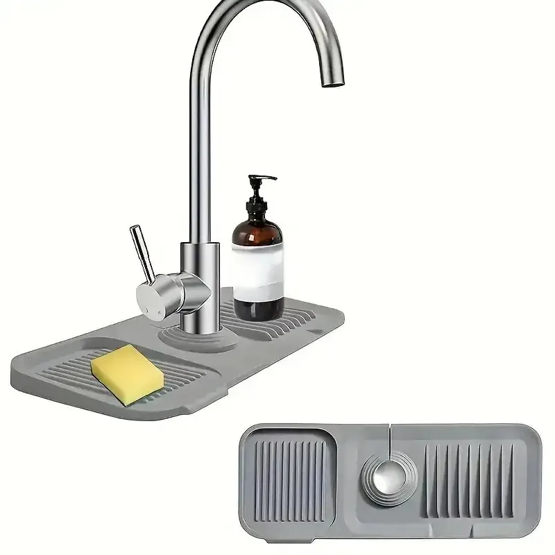 Kitchen/bathroom faucet mat holder image indicator(4)