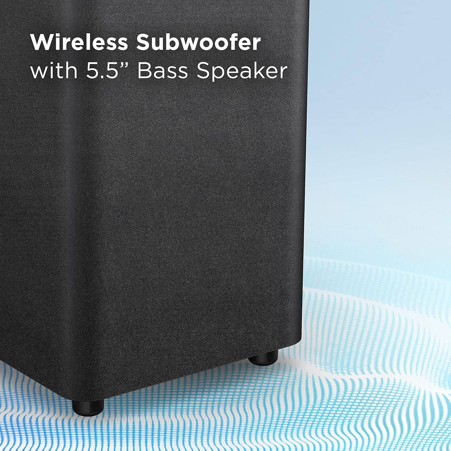 TCL S Class 2.1 Channel Sound Bar with DTS Wireless Subwoofer - photo 4