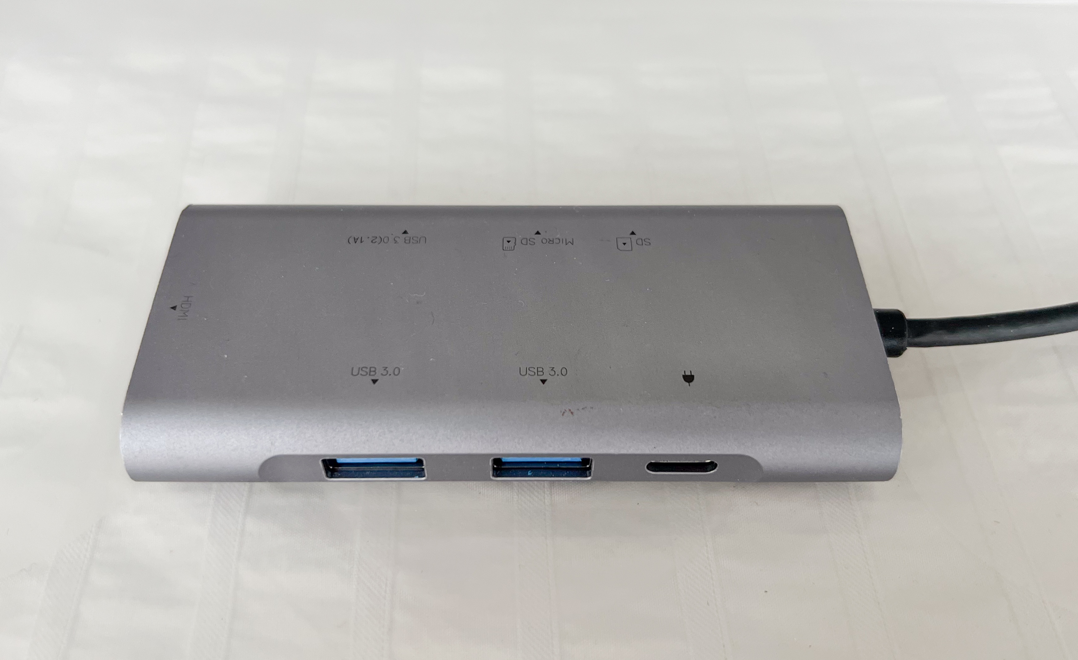 QGeeM USB C Hub (HDMI, USB, Power Delivery, Card Reader) - photo 4