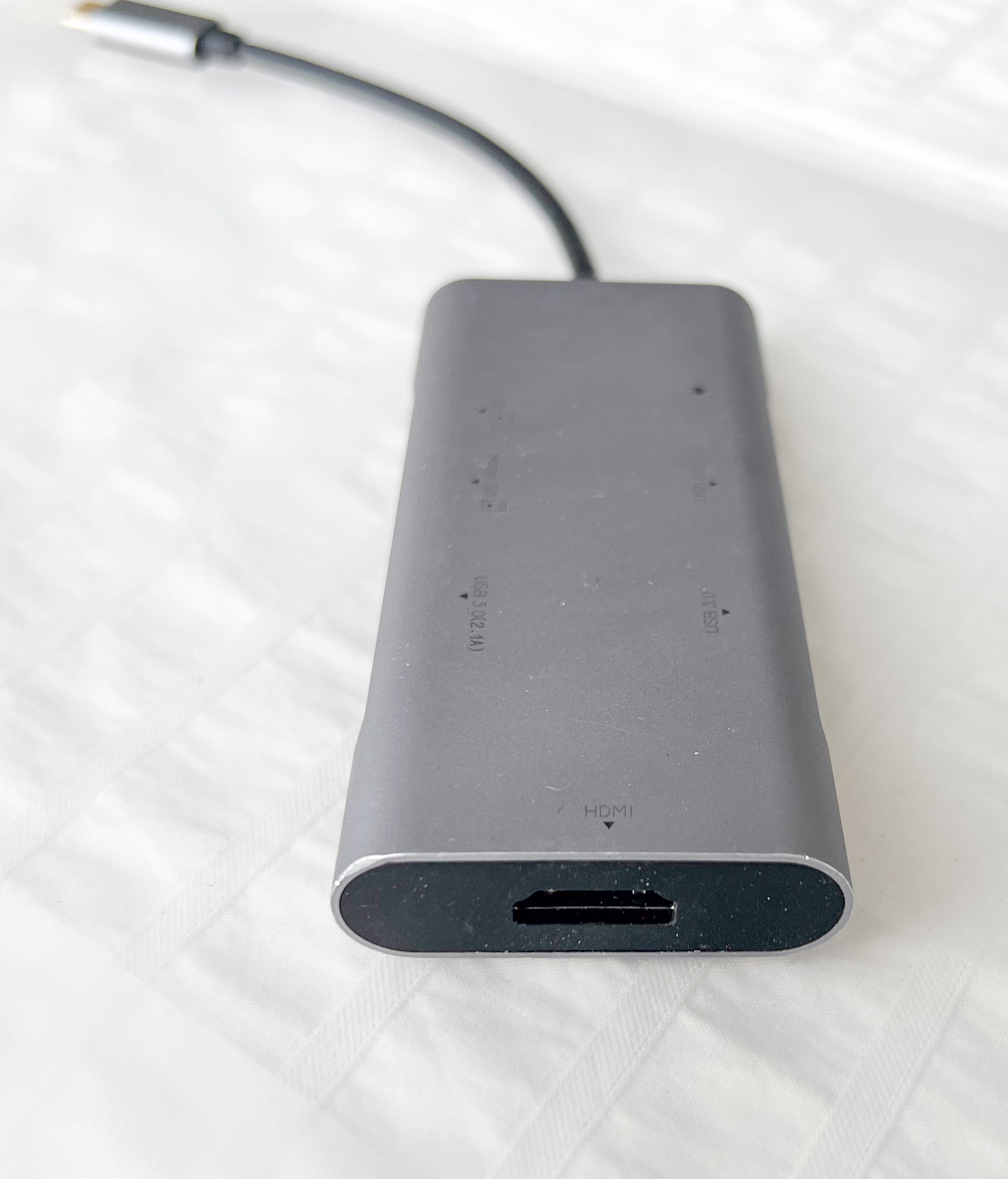 QGeeM USB C Hub (HDMI, USB, Power Delivery, Card Reader) - photo 3