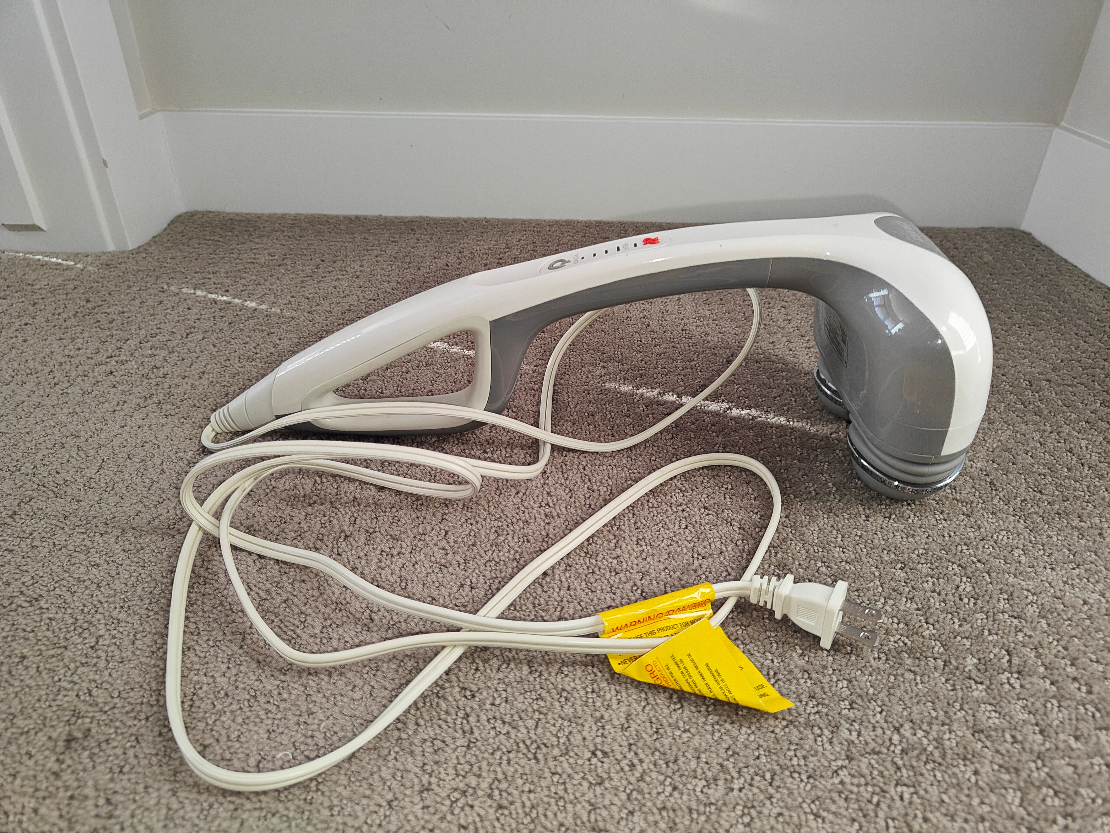 HoMedics Dual Node Percussion Handheld Massager with Heat - photo 2