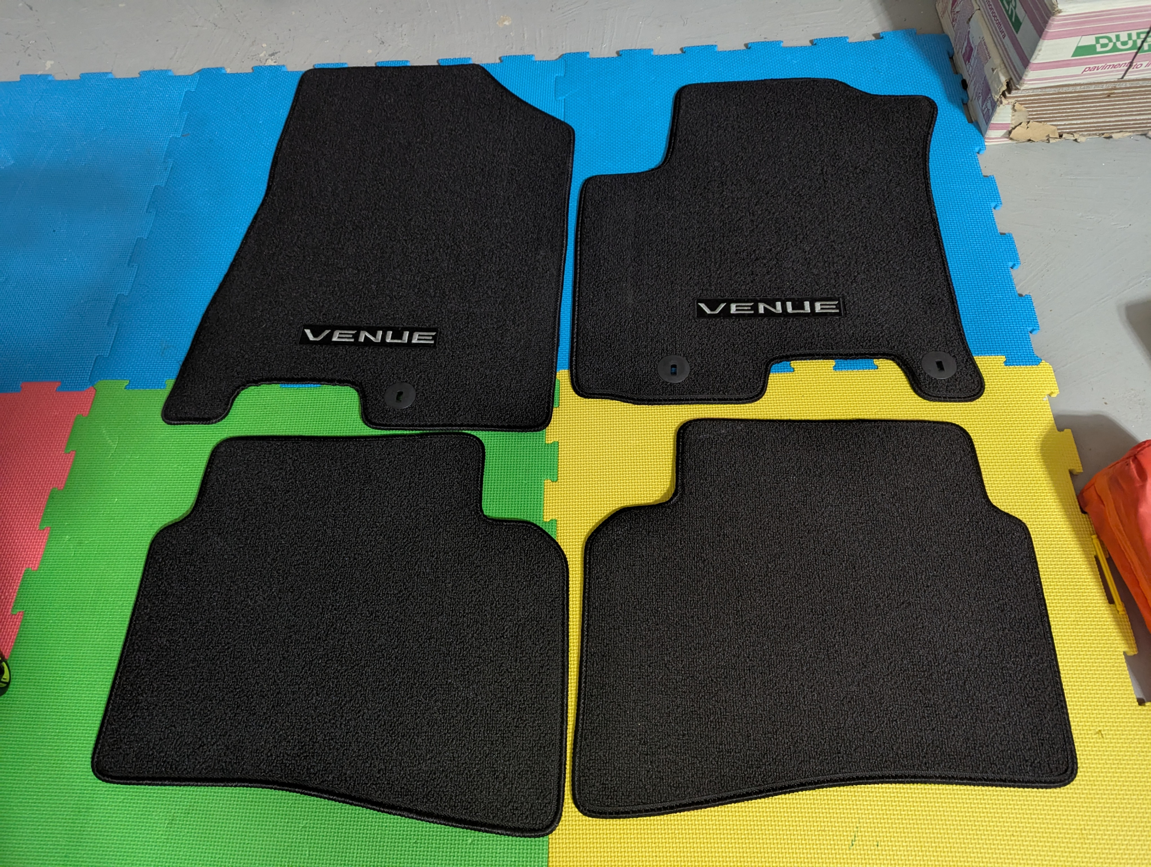 2020-2025 Original Hyundai Venue Carpet Floor Mats