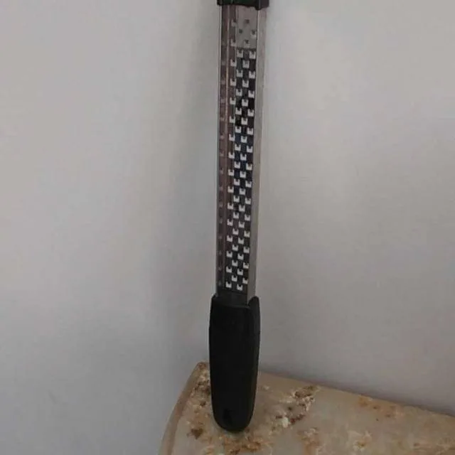 Zester Grater with Handle / Hand Grater – Stainless Steel image indicator(2)
