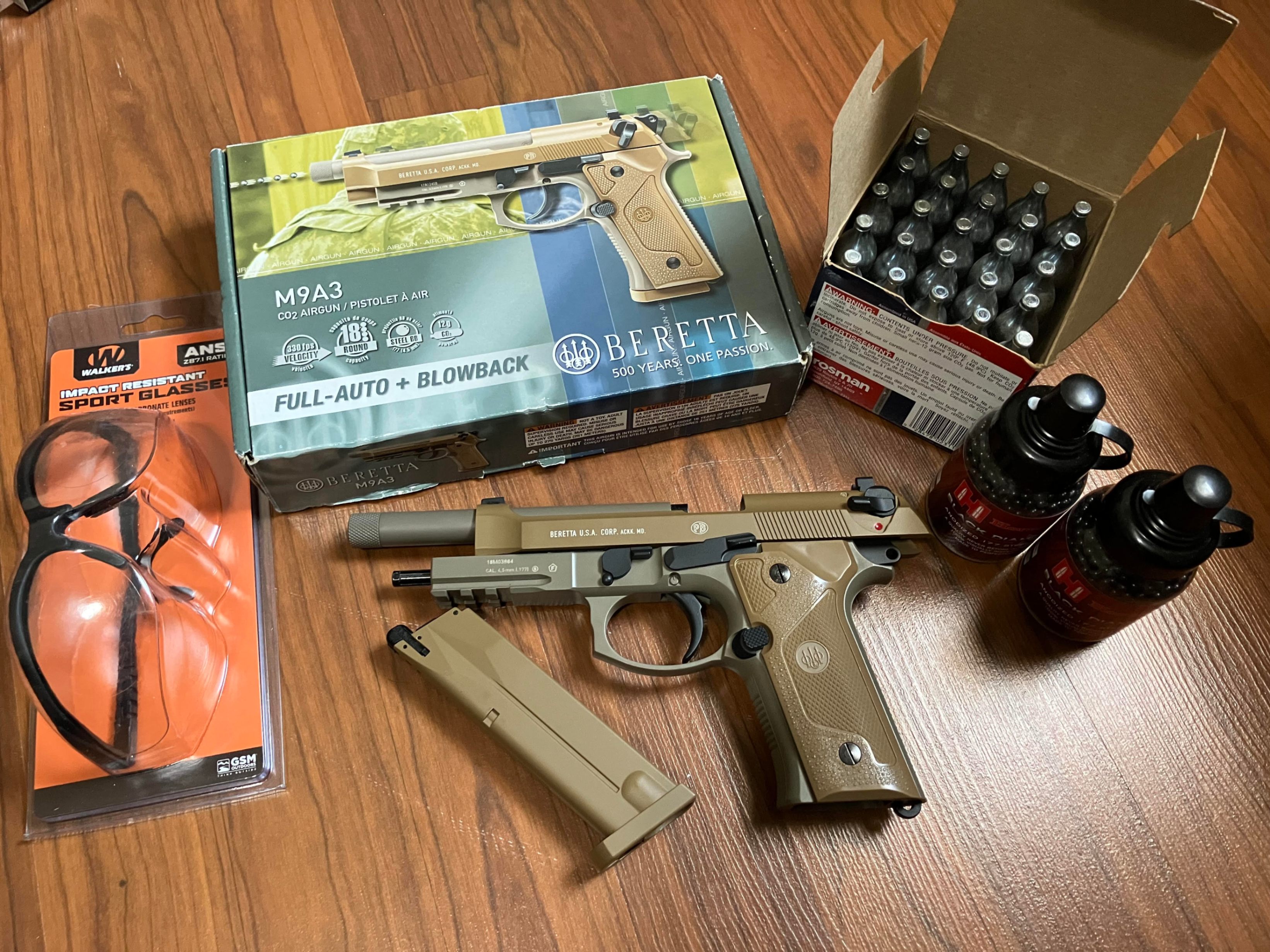Umarex Beretta M9A3 CO2 BB Pistol + Freebies (Unused) - photo 2