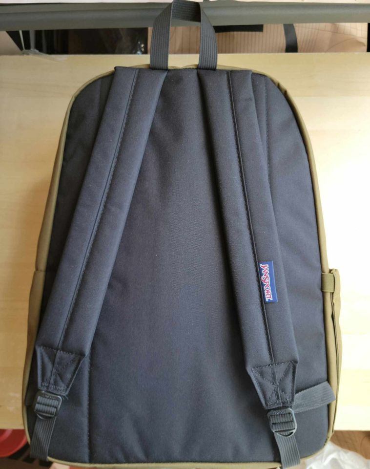 Jansport SuperBreak Plus Laptop Backpack - Army Green - photo 4
