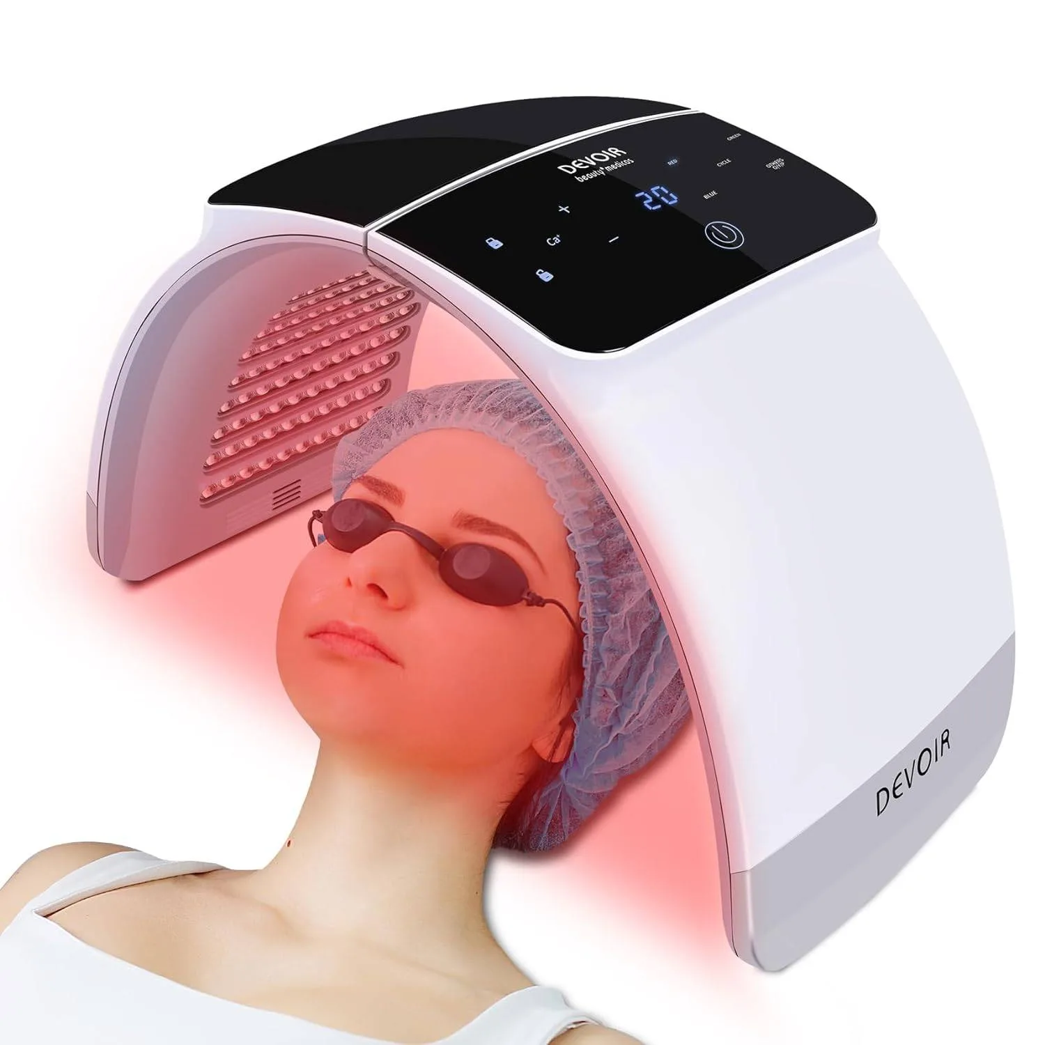 7-Color LED Mask with Near Infrared for Skin Rejuvenation thumbnail