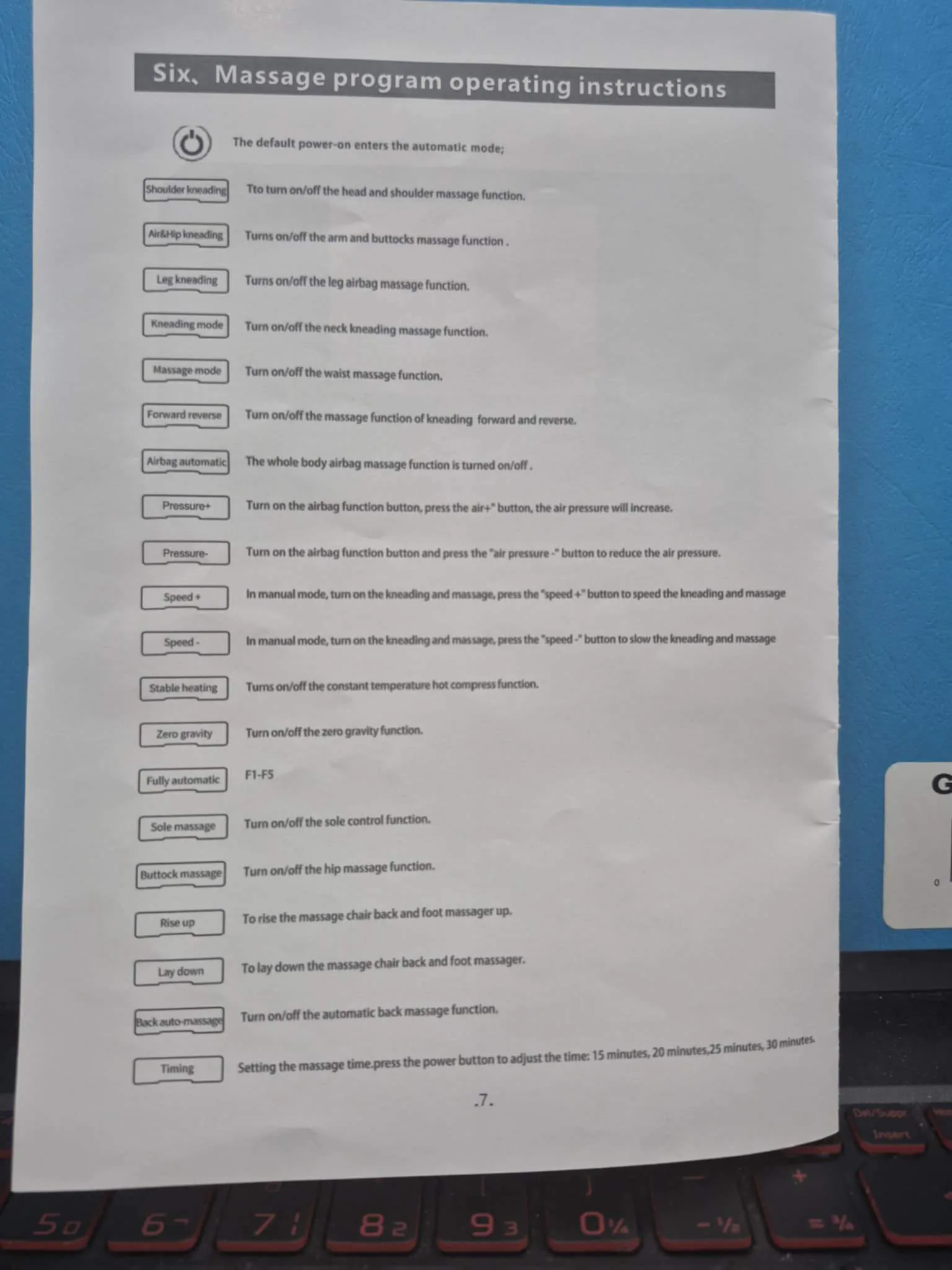 Luxury Massage Chair image indicator(3)