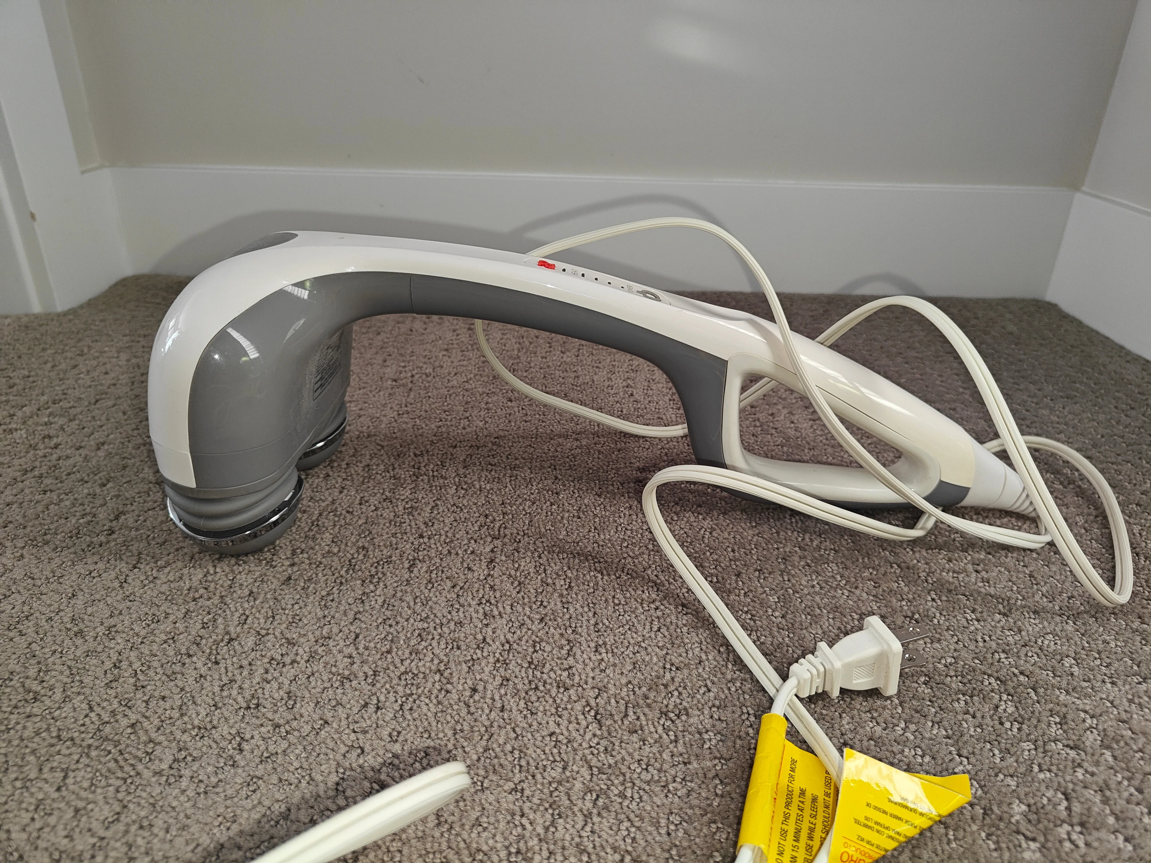 HoMedics Dual Node Percussion Handheld Massager with Heat image indicator(6)