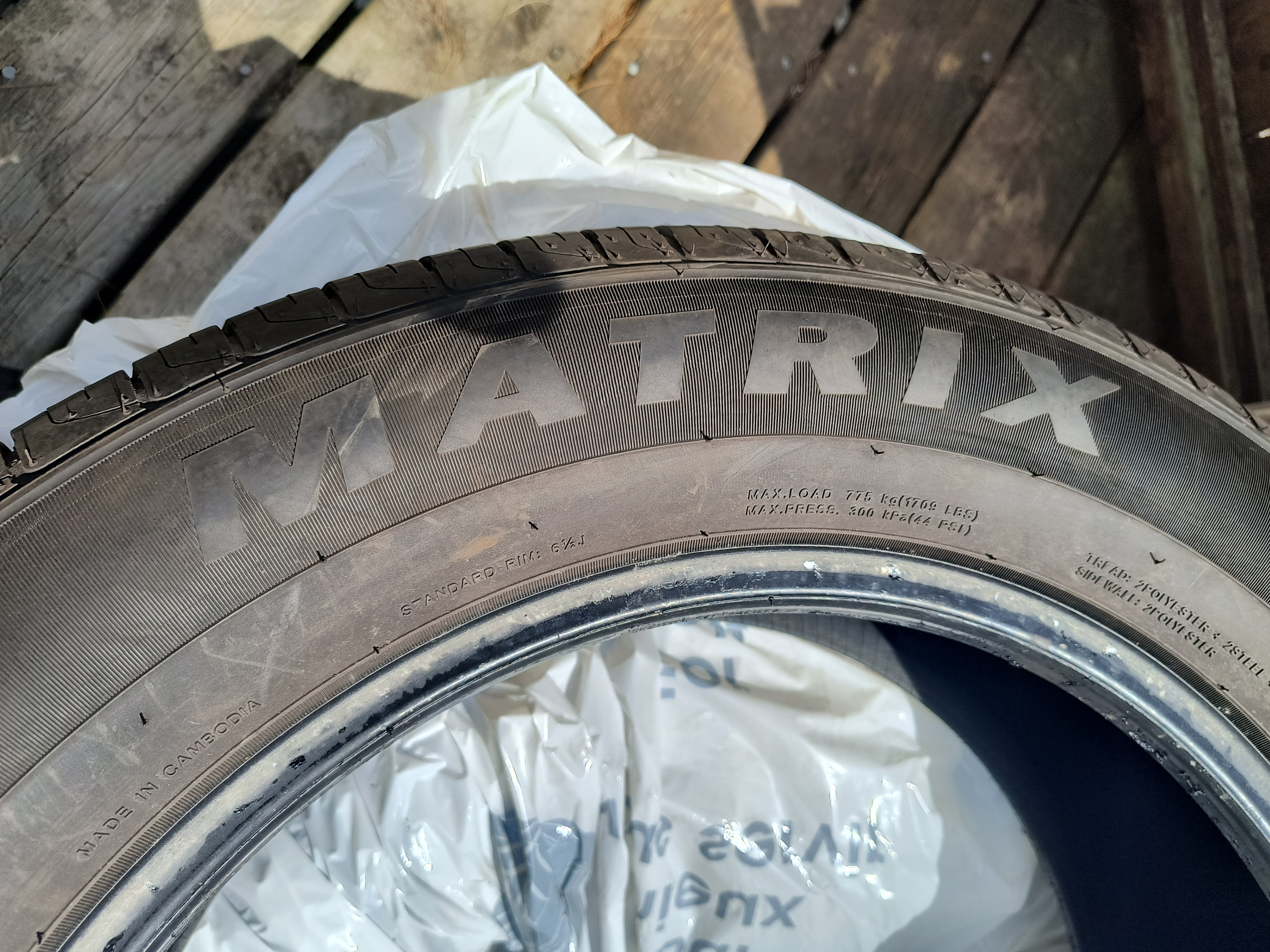 Matrix Tires 225/60R17 - photo 5
