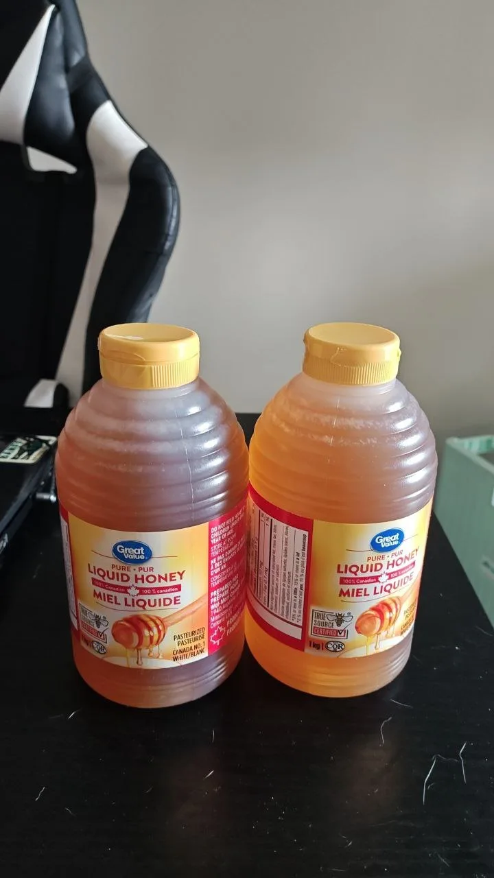 Great Value Pure Liquid Honey – 1kg (Unopened, 2 Available) thumbnail