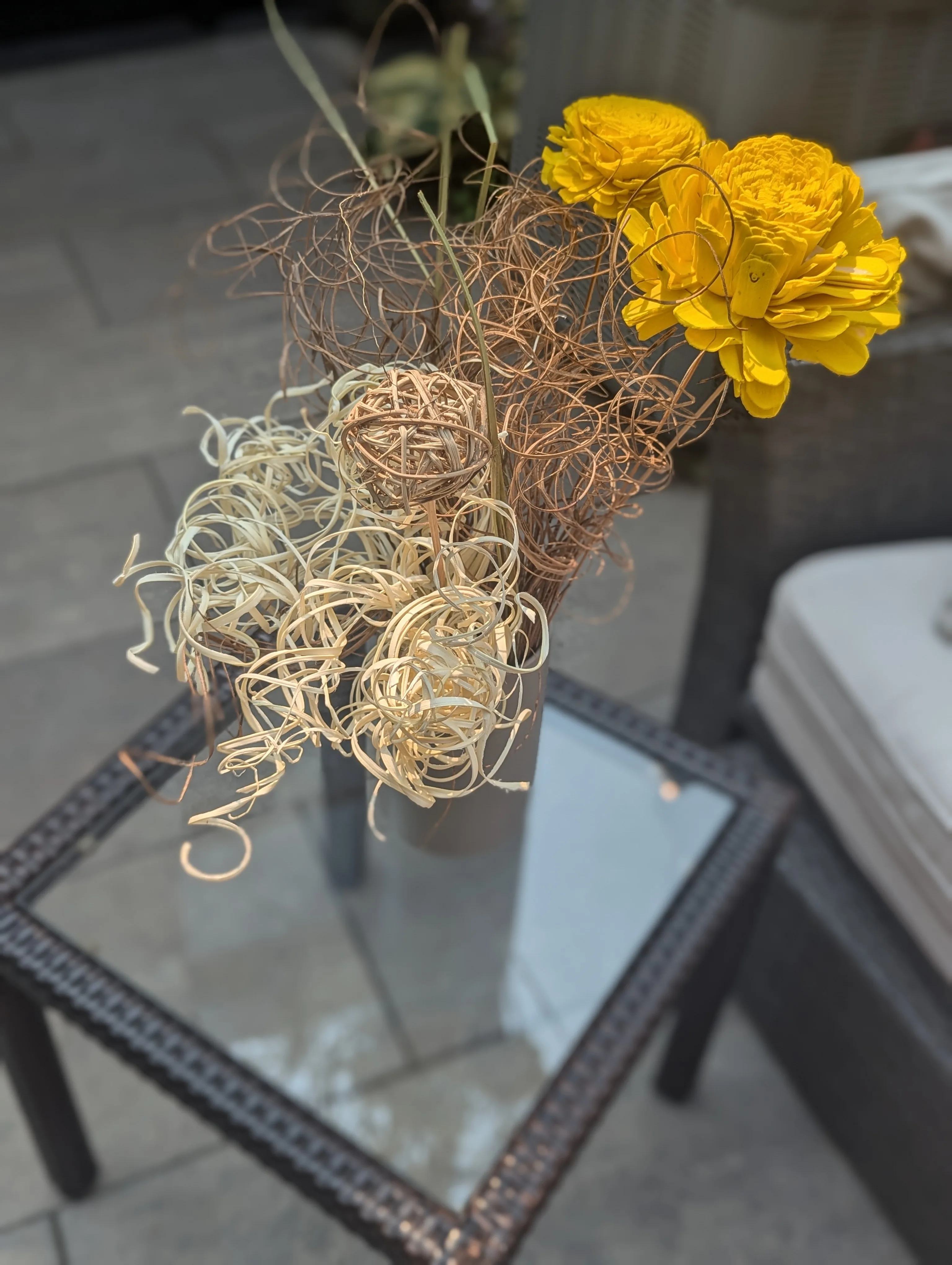 Large Lot of Home Decor Items - Faux Plants + Cube image indicator(10)