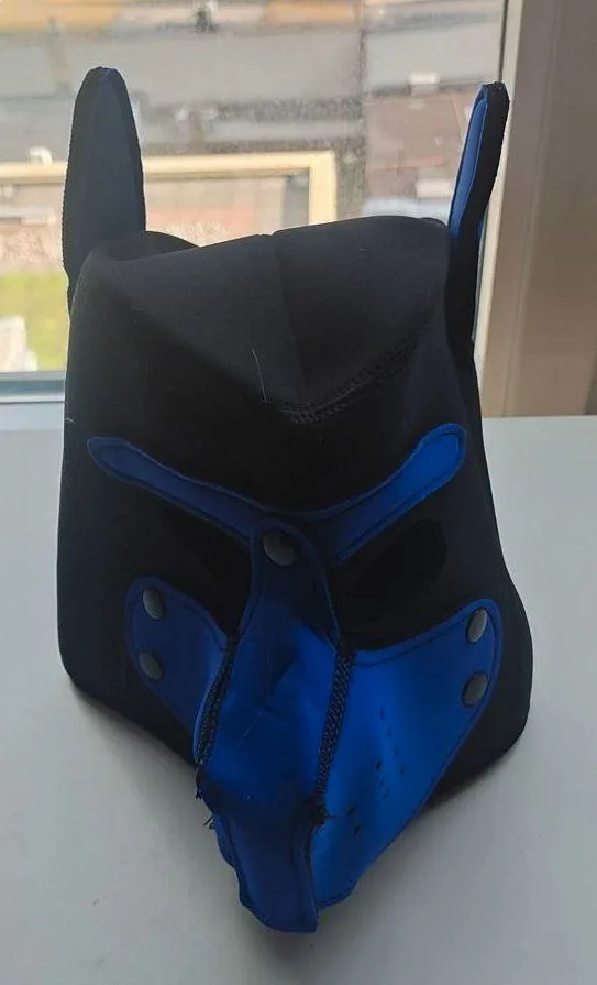 Blue/Black Dog Mask – Cosplay / Costume thumbnail