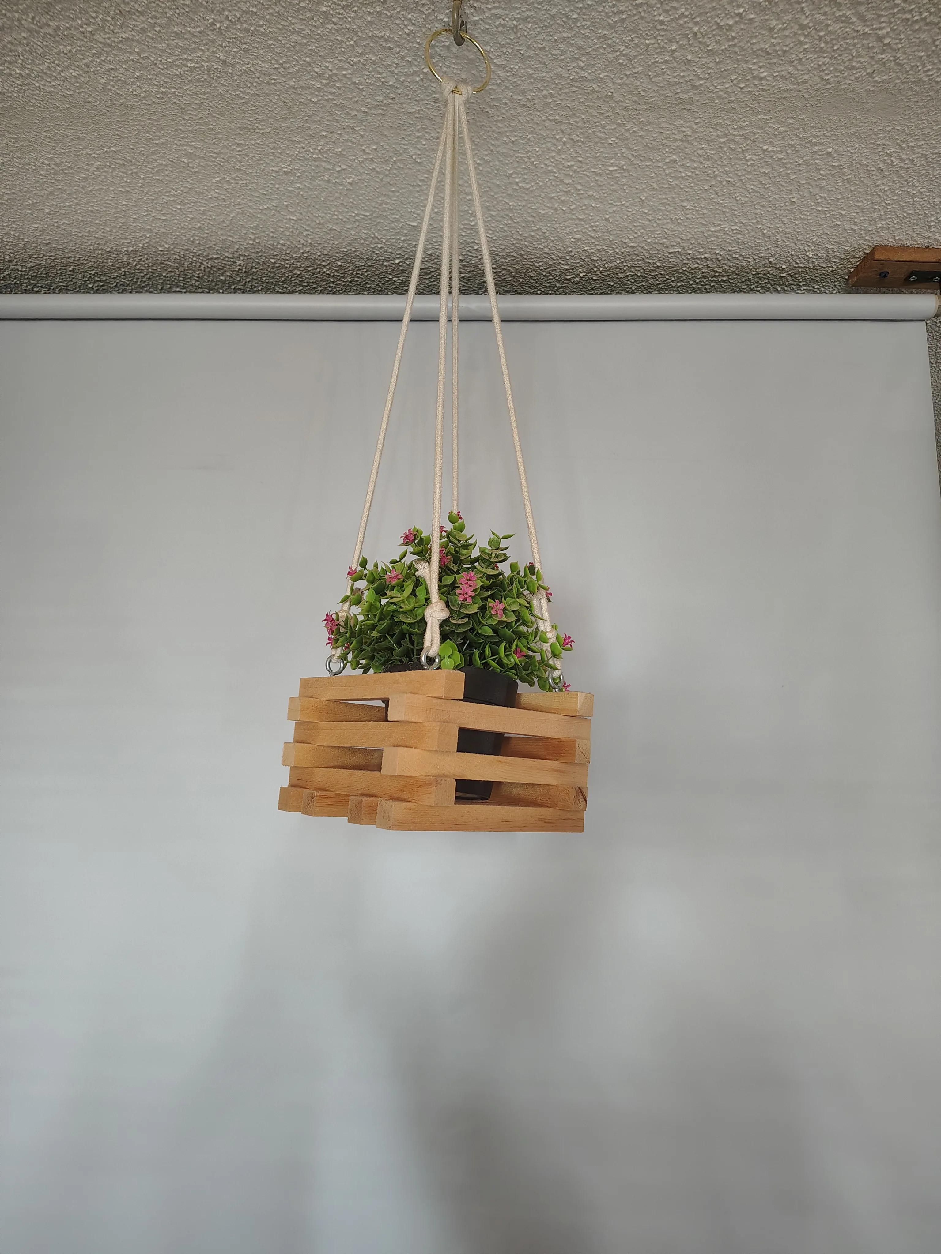 Wood Hanging Planter thumbnail