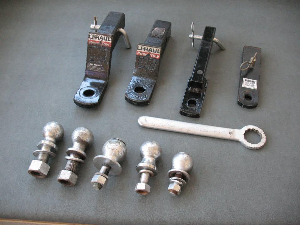 Car and Trailer Hitches, Balls, and Extensions