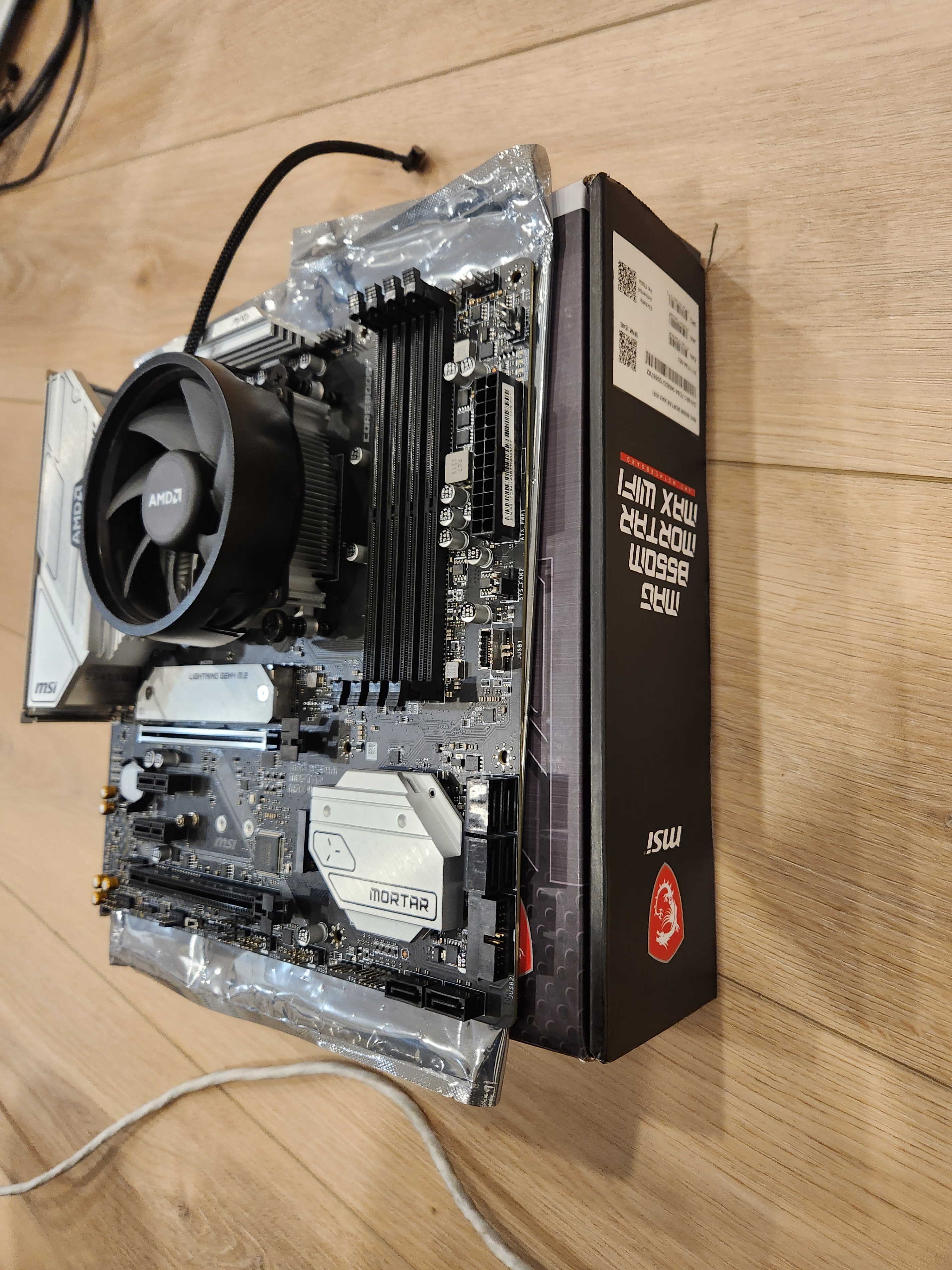 MSI MAG B550-M MORTAR Wi-Fi + AMD Ryzen 5 3600 + Wraith Stealth - photo 4