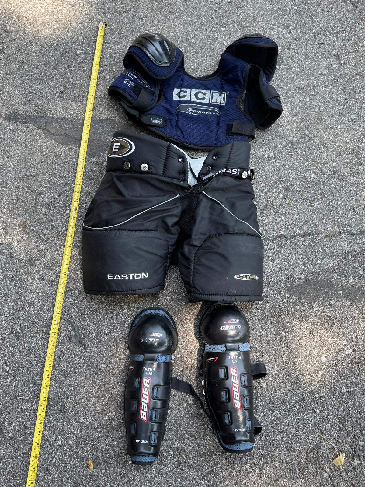 Hockey equipment for beginners