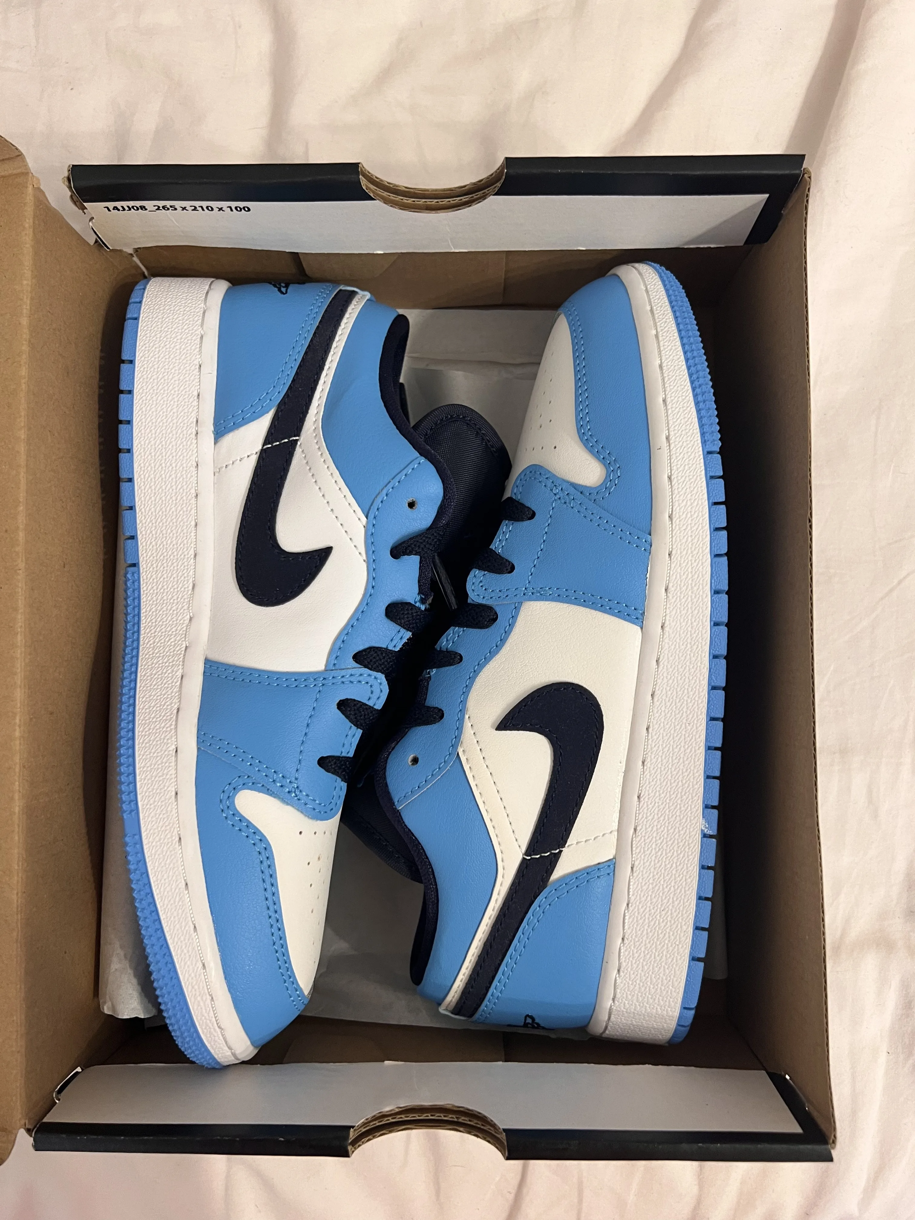 UNC Jordan 1 low thumbnail