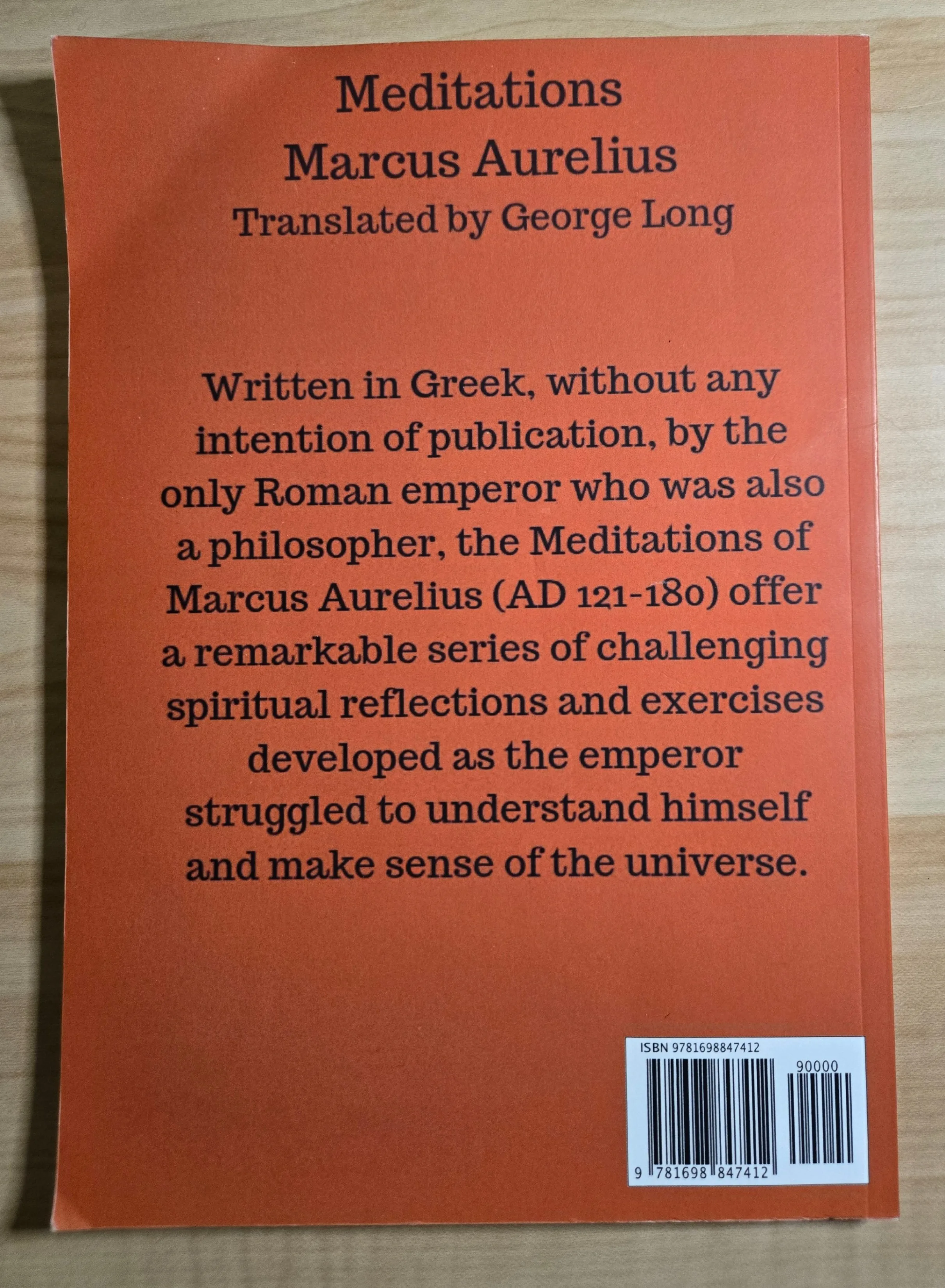 Meditations by Marcus Aurelius book image indicator(2)