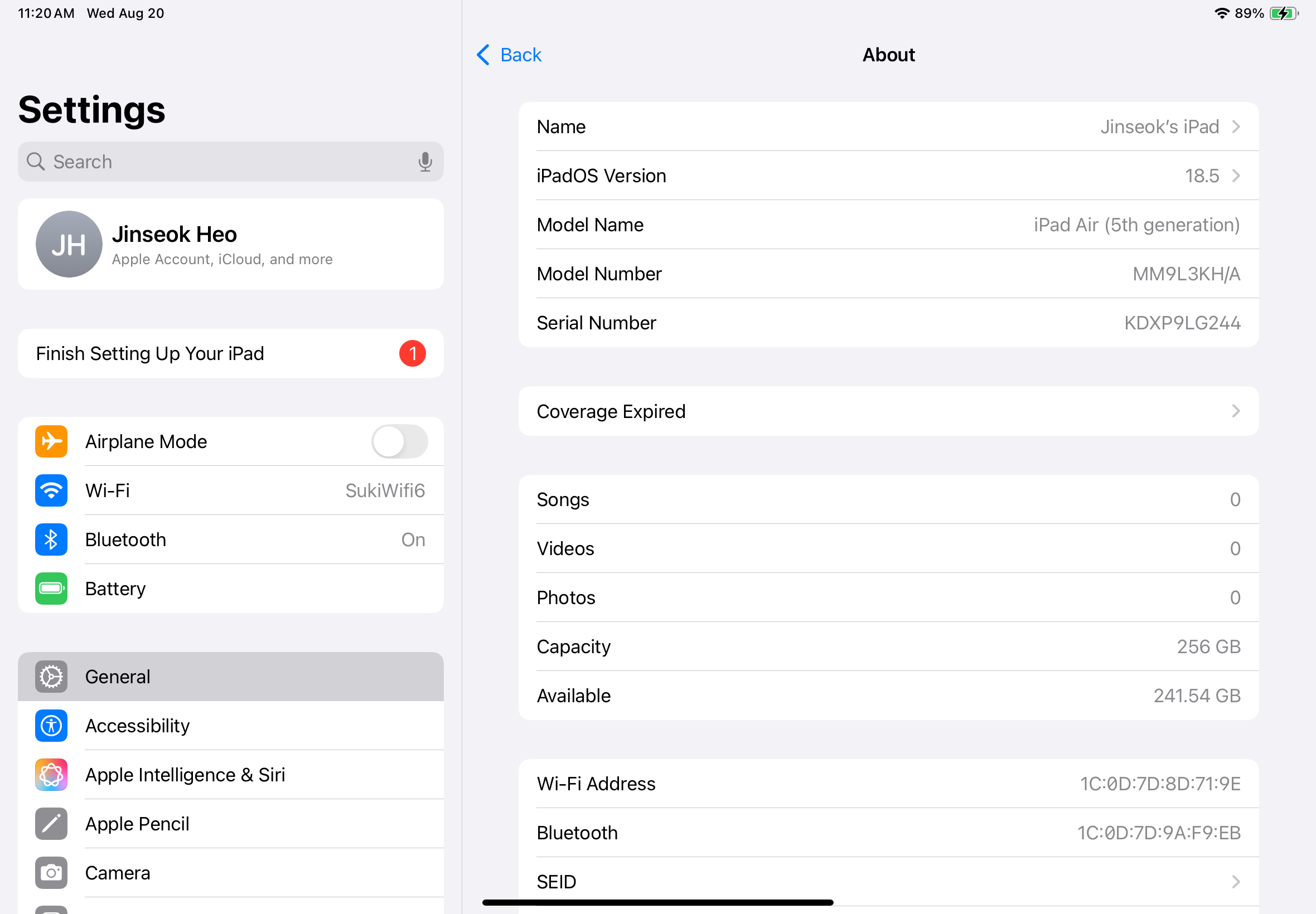 10.9-inch iPad Air Wi-Fi 256GB - Space Grey (5th Generation) - photo 4