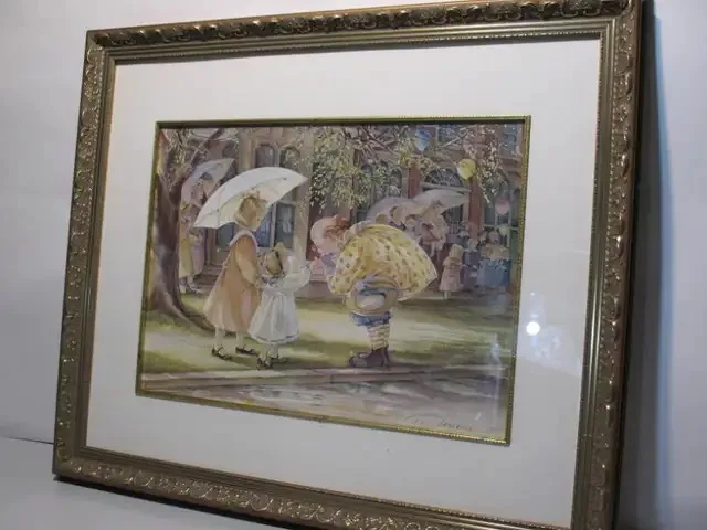 Framed Trisha Romance Print - The Perfect Gentleman image indicator(10)