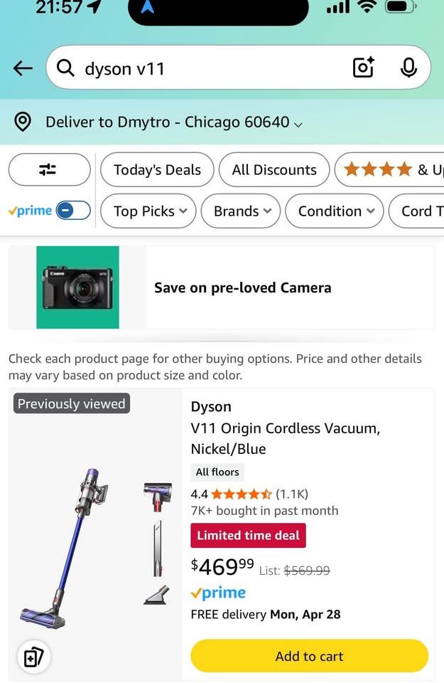 Dyson Vacuum V11 Origin. New! - photo 2